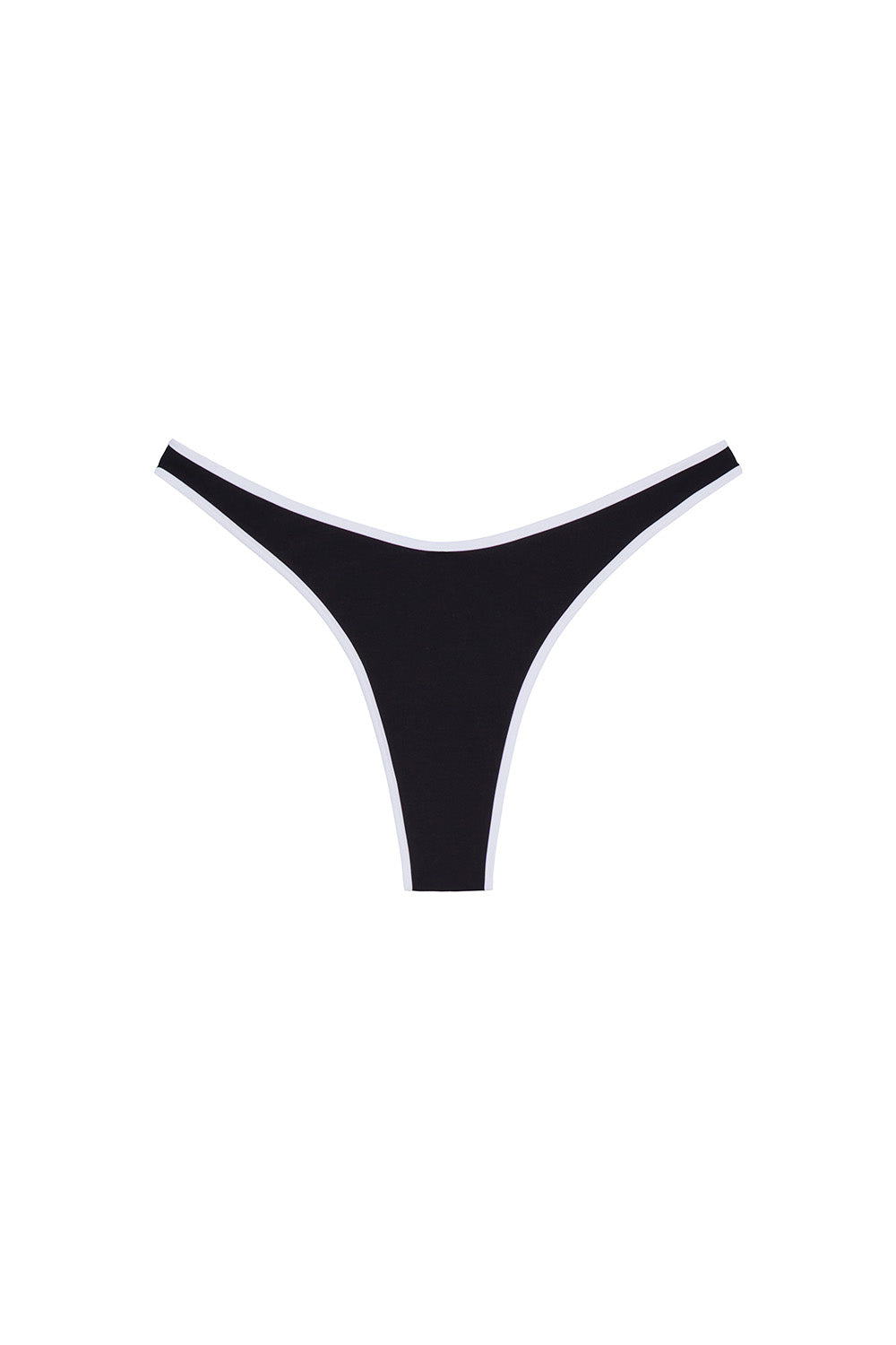 Black and White Compression Sculpting Ursula Bottom - High Waist Tummy Control Shapewear for Women, Perfect for Workout, Yoga, and Everyday Wear