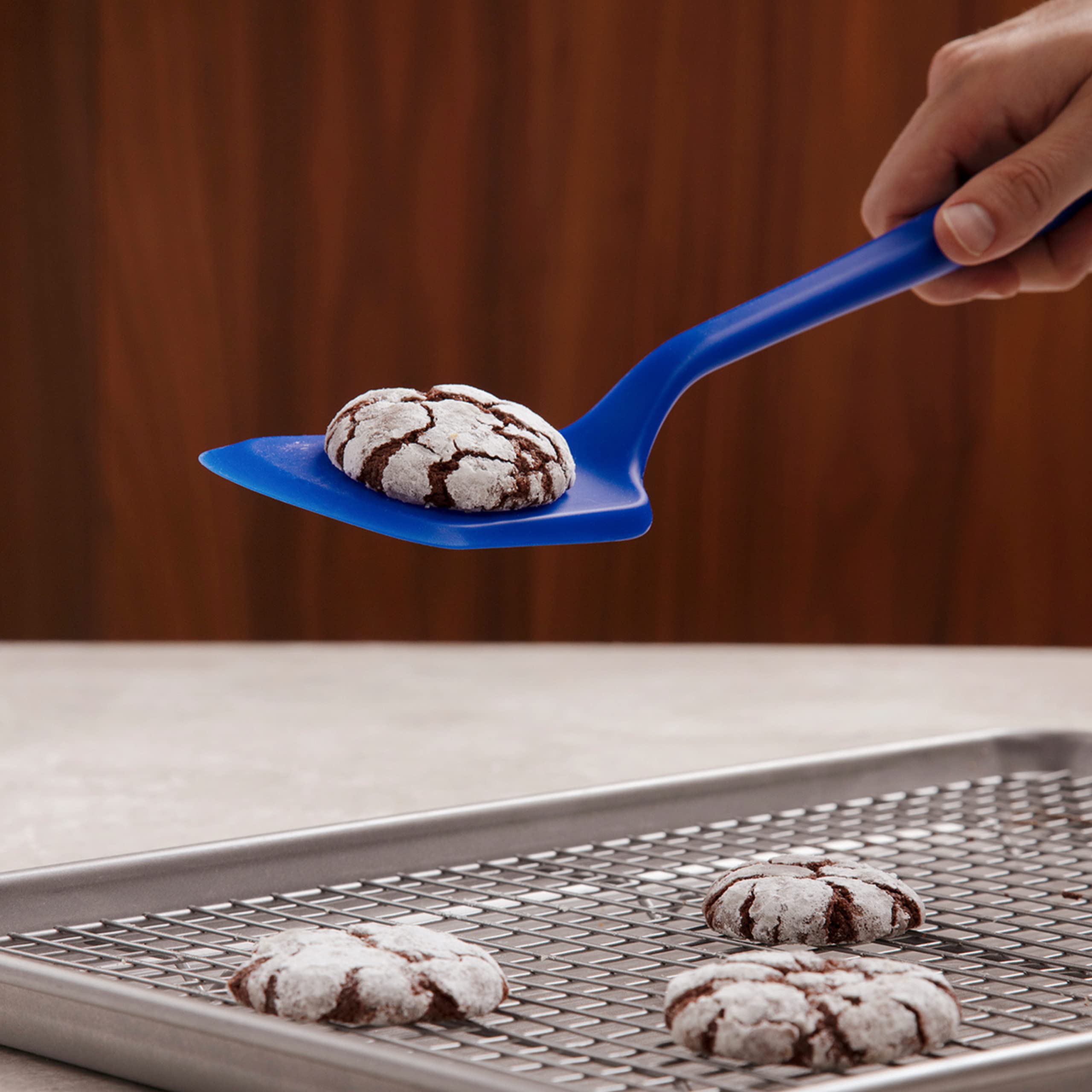 GIR Get It Right Silicone Spatula Turner - Heat-Resistant up to 550°F - Nonstick Pancake Flipper, Egg & Kitchen Tool - Mini 11 Inch - Black Silicone Spatula for Cooking, Baking, Flipping Eggs & Pancakes - Perfect for Nonstick Cookware & Everyday Kitchen Use