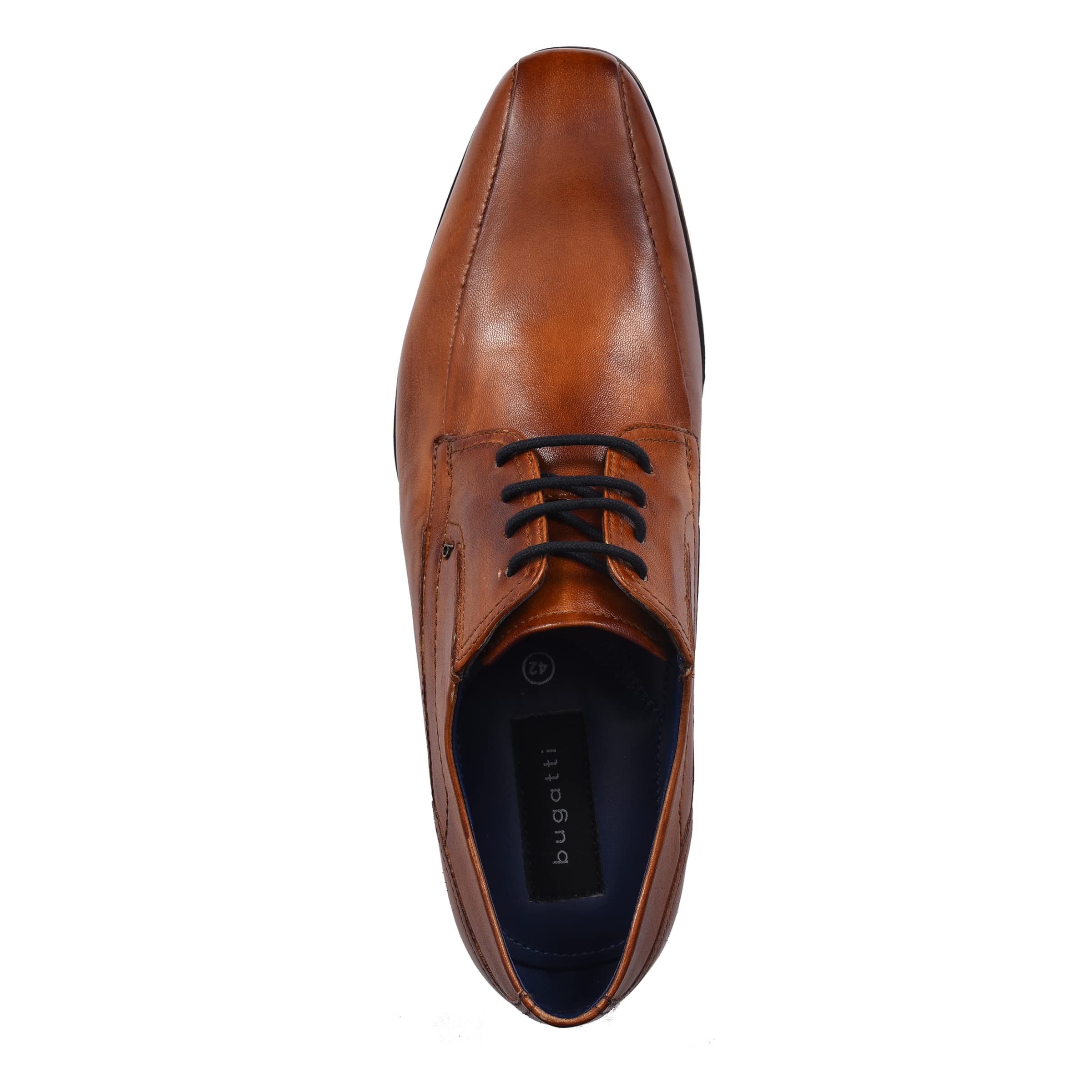 Bugatti Men's Derby Shoes - Classic Leather Dress Shoes for Business & Formal Occasions | Comfortable & Stylish Men's Footwear for Office, Weddings & Special Events
