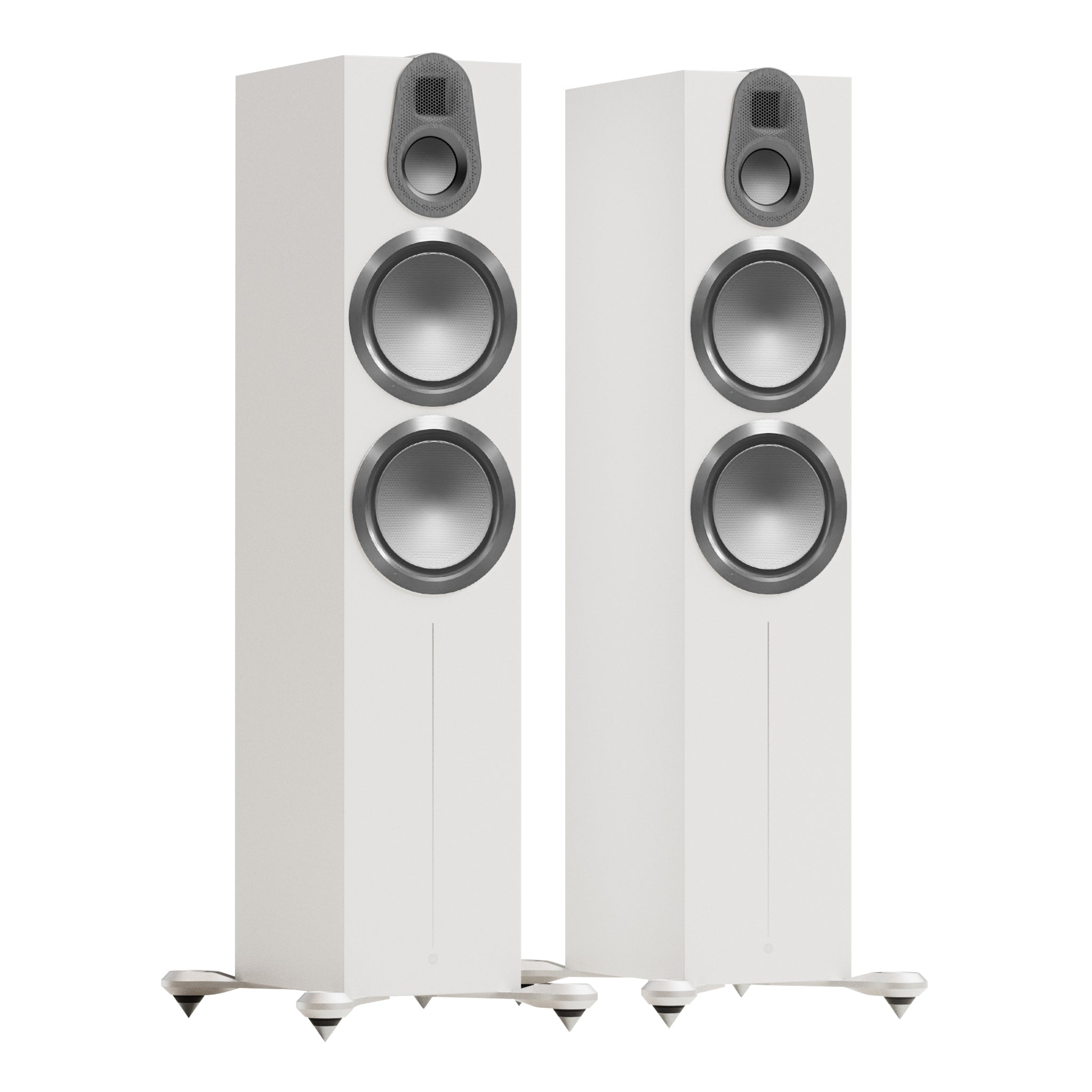 Monitor Audio Gold 500 6G Premium Floor Standing Speakers (Pair) - HiFi Home Audio System for Living Room & Home Theater Setup