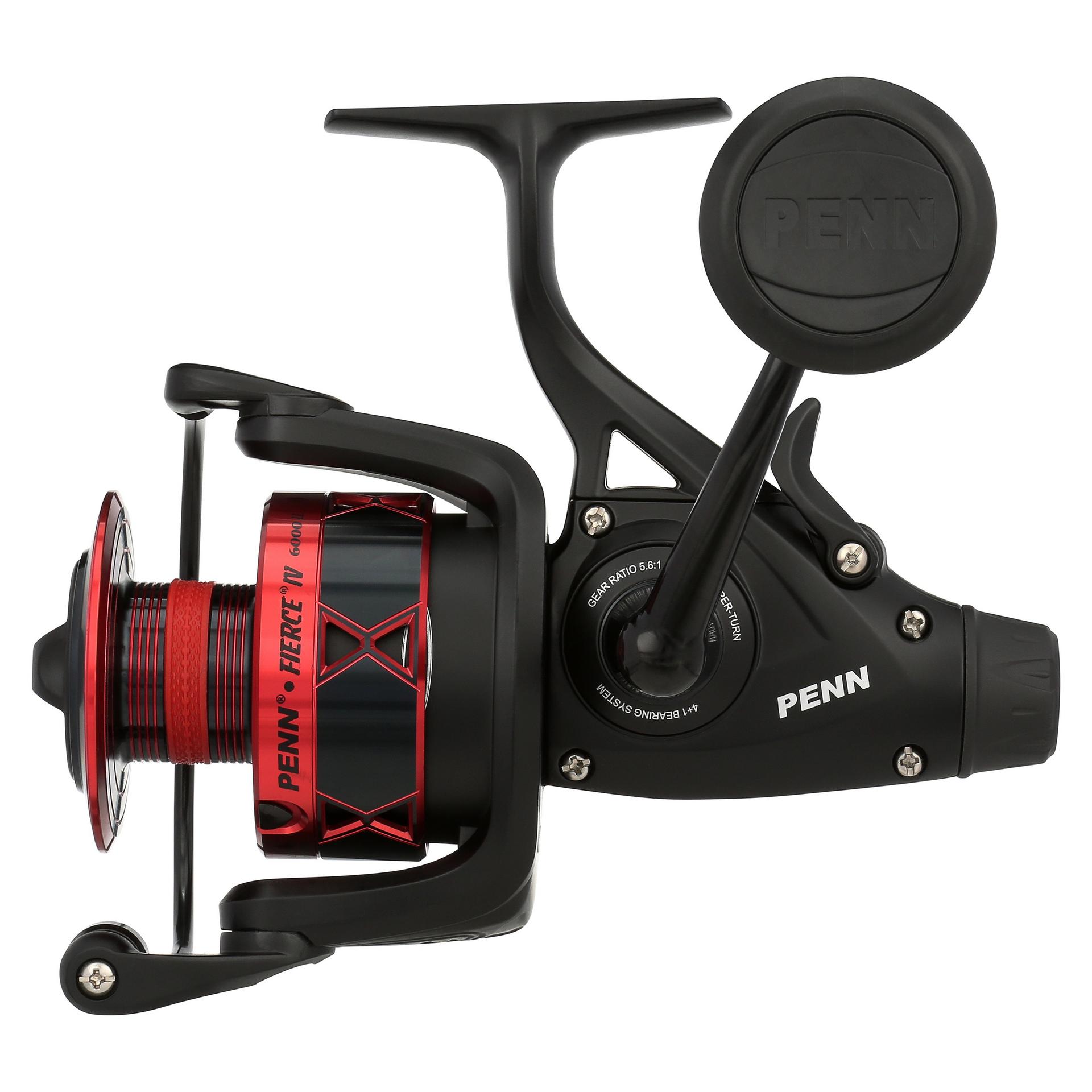 Fierce® IV Live Liner Spinning Reel - Saltwater & Freshwater Fishing Reel with Smooth Drag System - Perfect for Surf Fishing, Pier Fishing, and Boat Fishing