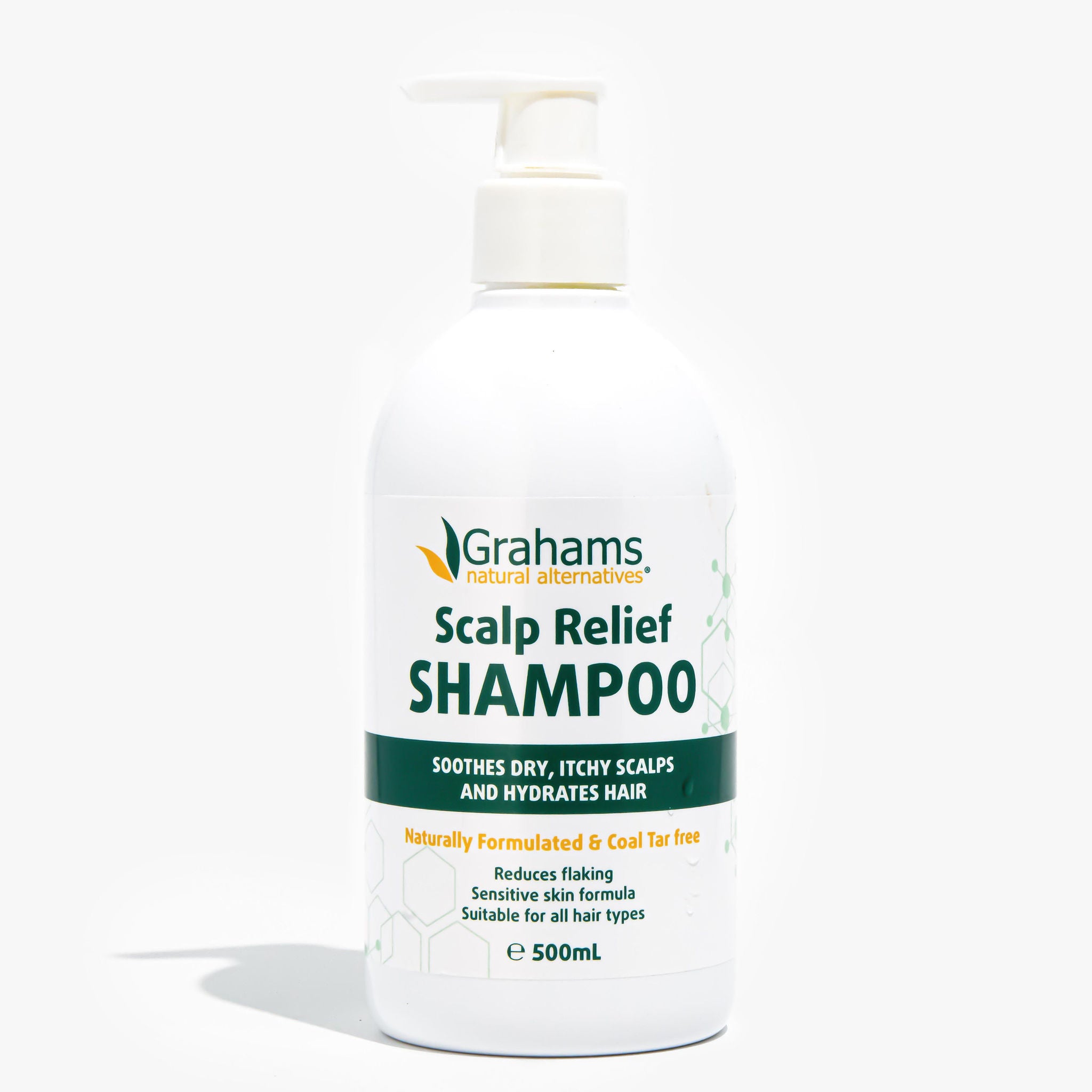 Best Scalp Relief Shampoo for Dry Itchy Scalp - Natural Dandruff Treatment & Hair Growth - For Men & Women - Daily Use at Home