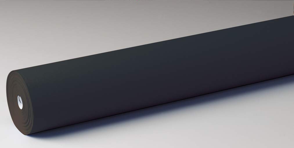 Fadeless Bulletin Board Paper - 48” x 200’ Black Fade-Resistant Roll for Classroom Decor, School Projects, Office Displays & DIY Crafts - Durable Backdrop Paper for Walls, Bulletin Boards & Art Projects