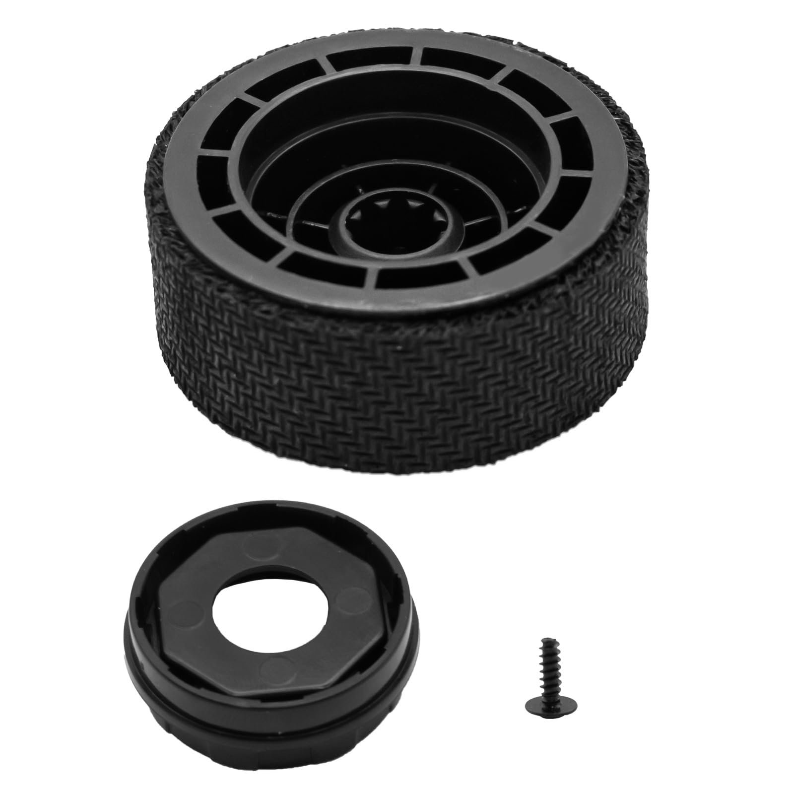 Replacement Wheels and Tires for iRobot Braava Jet M6 (Model 6110, 6012, 6112, 6113) - 2 Wheels + 4 Tires + Tool Kit - Robot Mop Maintenance Accessories - Perfect for Cleaning Hardwood Floors and Tile Surfaces
