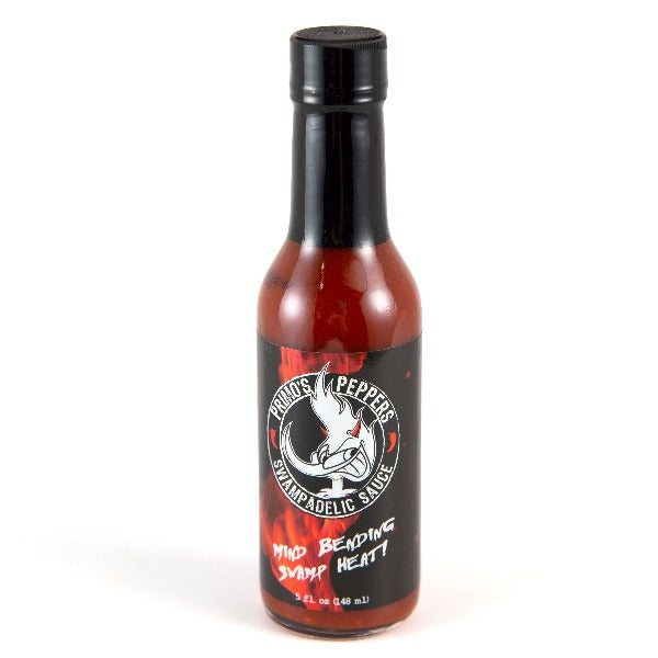 Swampadelic Hot Sauce - Spicy & Flavorful Louisiana Style Hot Sauce - Perfect for Wings, Tacos, Burgers & BBQ