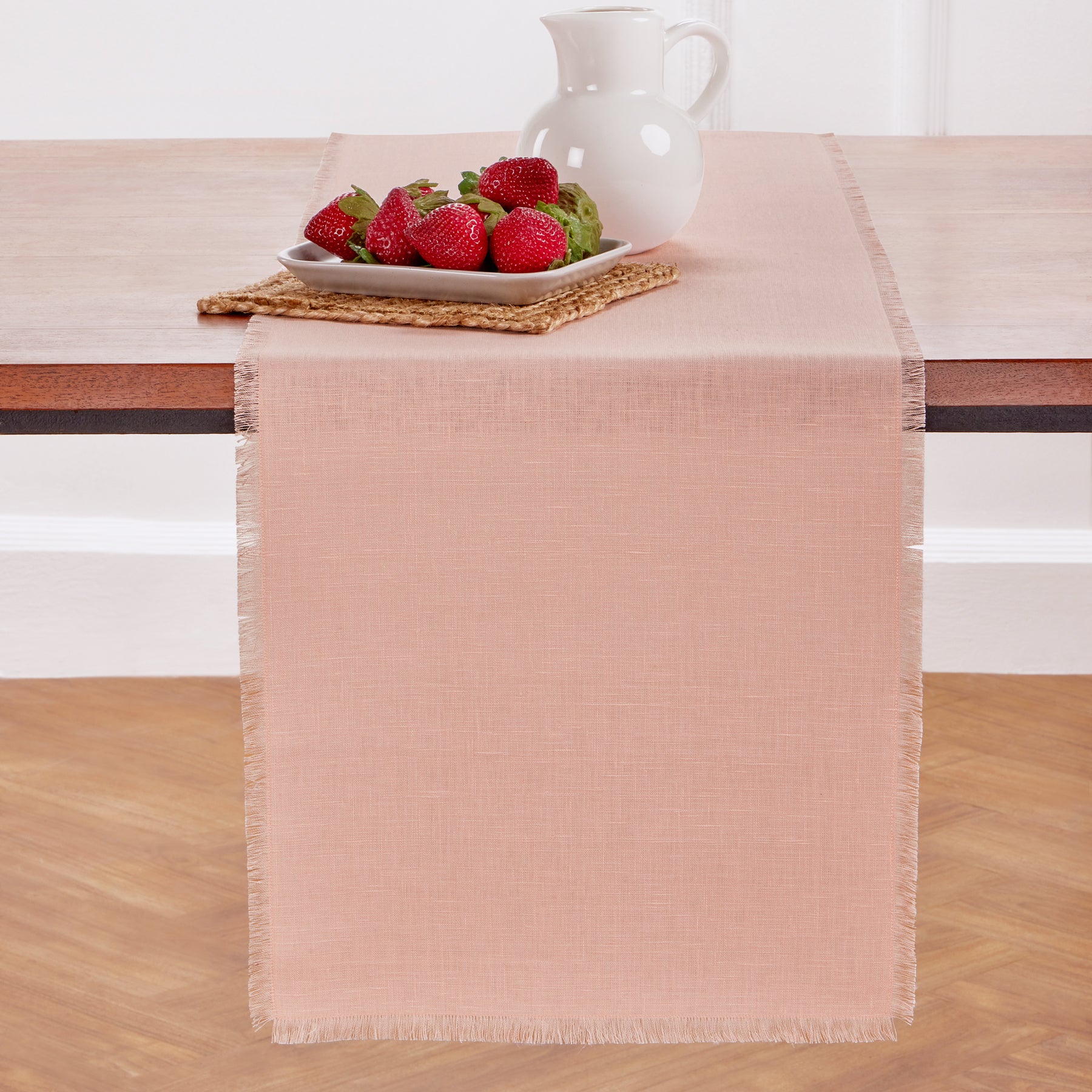 Elegant Fringe Table Runner for Dining Room Decor - Perfect for Weddings, Parties, and Home Decoration