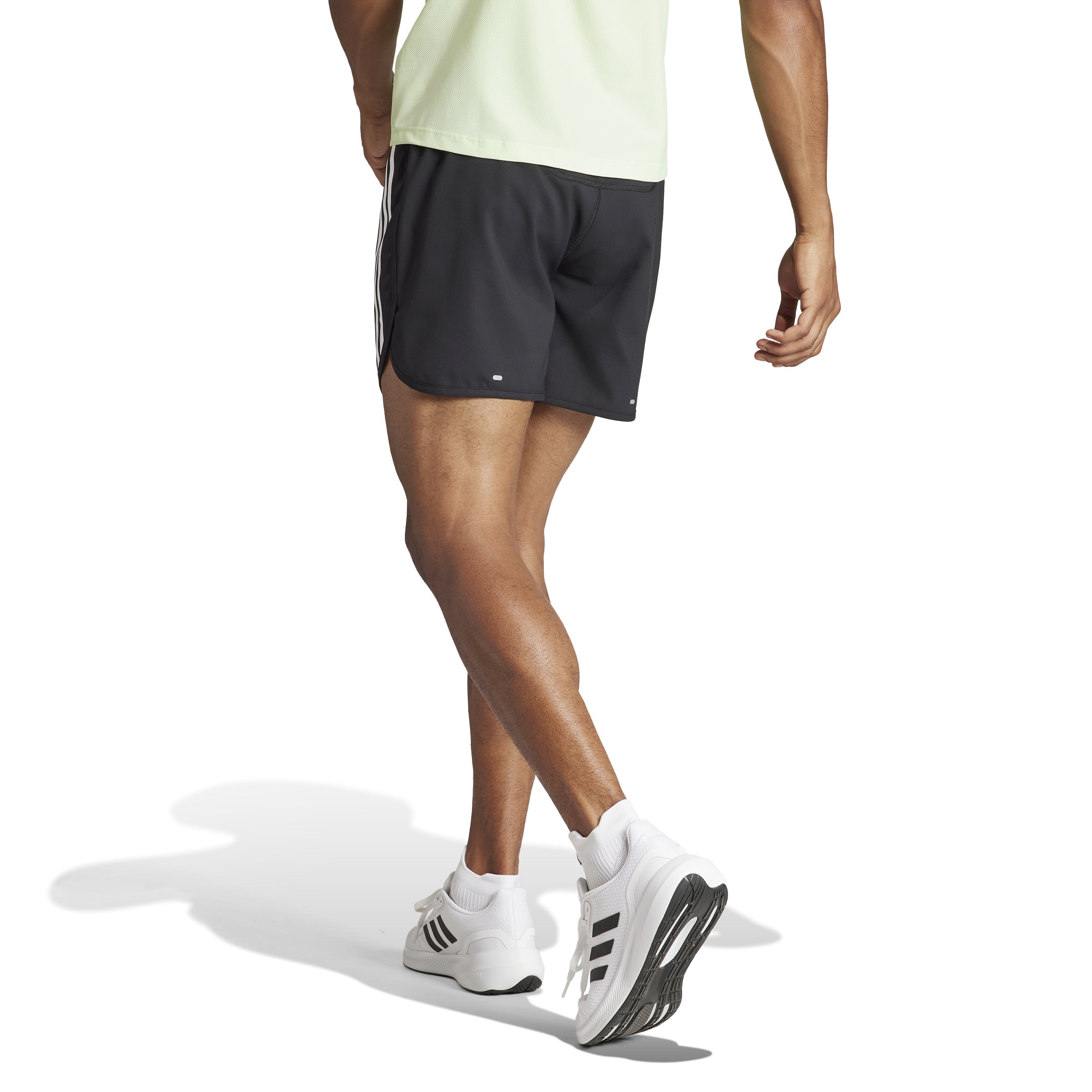 Adidas Men's Own the Run 3-Stripe Running Shorts - Lightweight Athletic Shorts for Jogging, Gym Workouts & Casual Wear