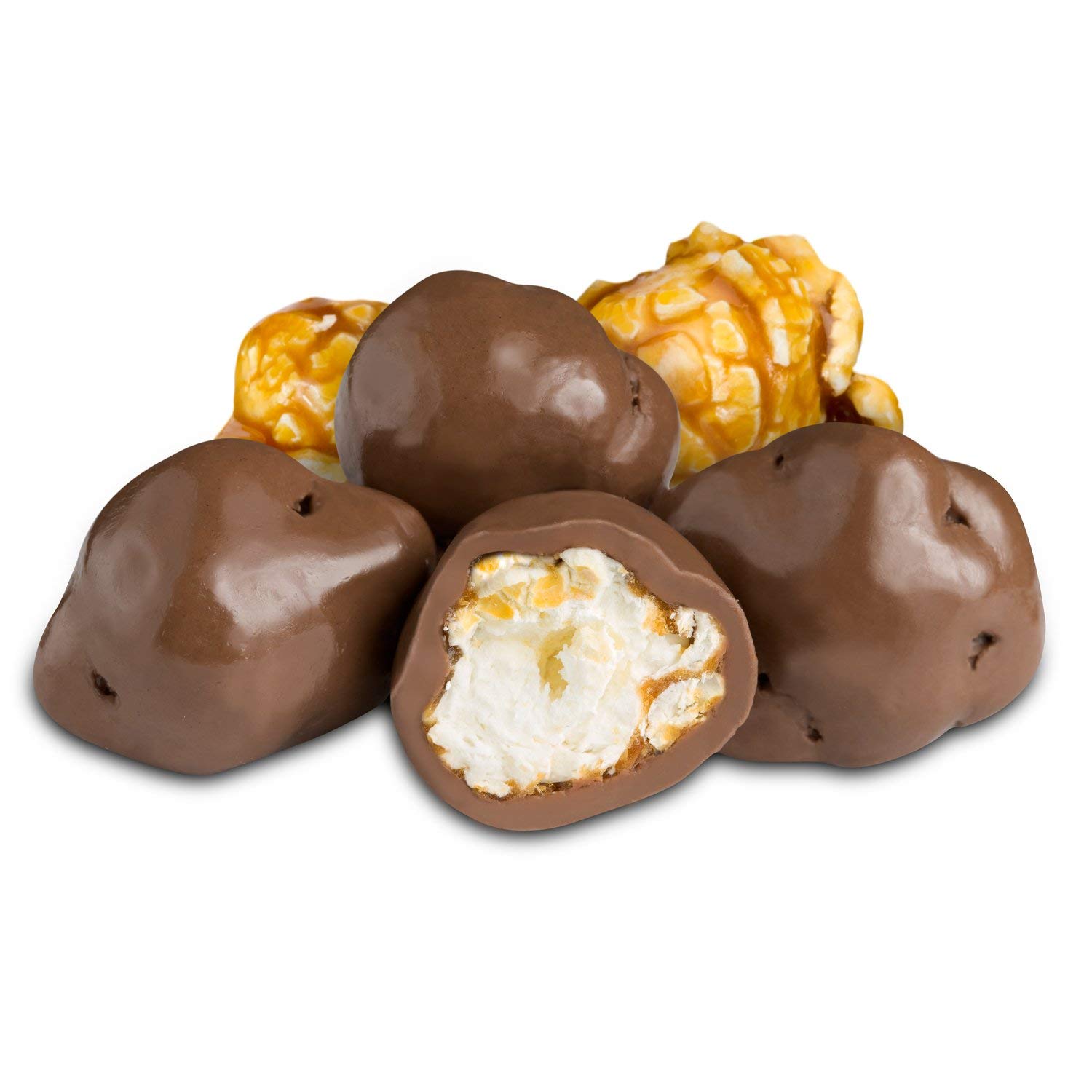 Dulcefina Milk Chocolate Caramel Corn 1.5Lbs - Sweet Snacks for Parties & Gifts