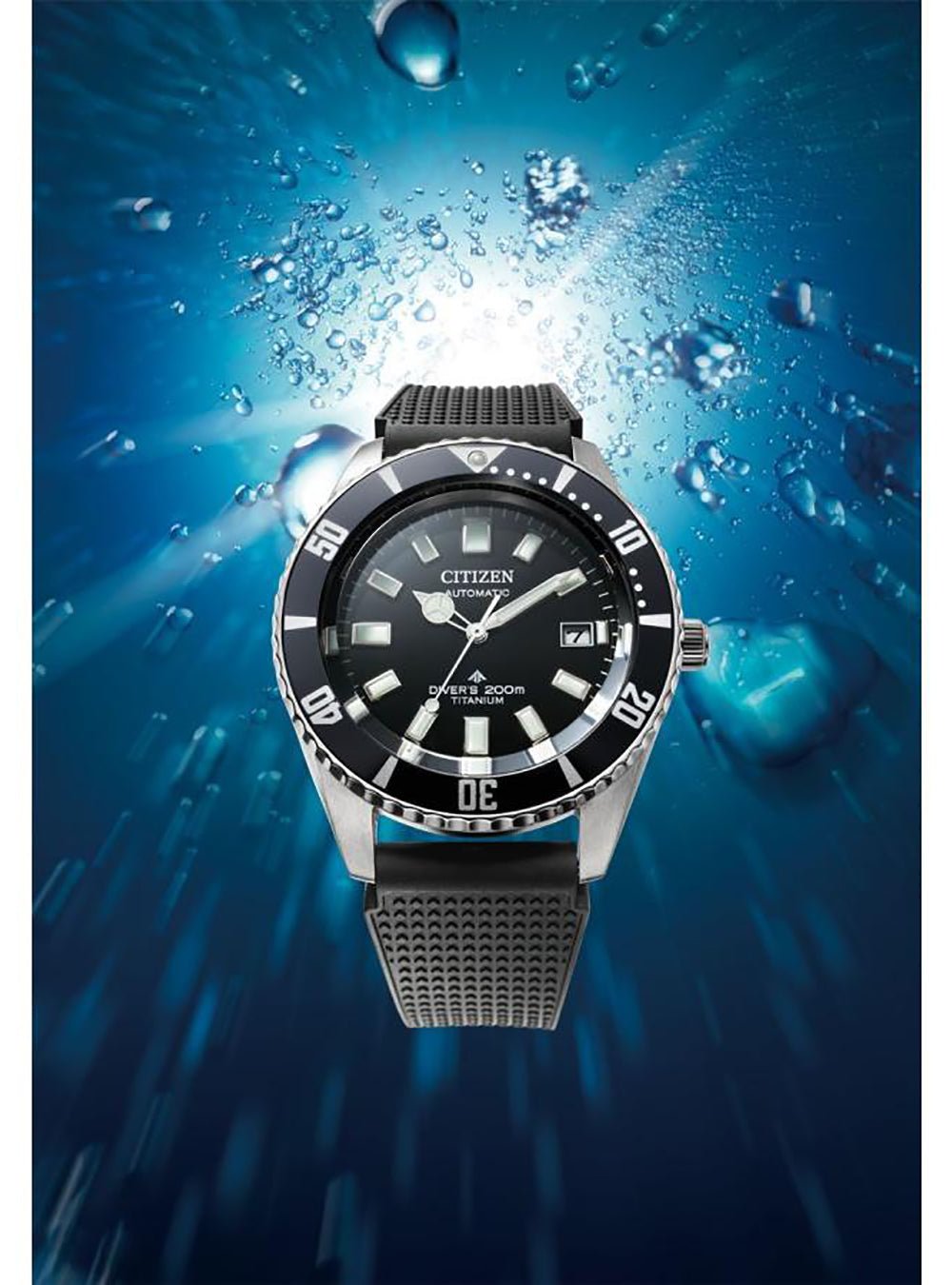 CITIZEN PROMASTER MARINE NB6021-17E Automatic Dive Watch - Japanese Movement, JDM - Perfect for Scuba Diving, Water Sports & Everyday Wear