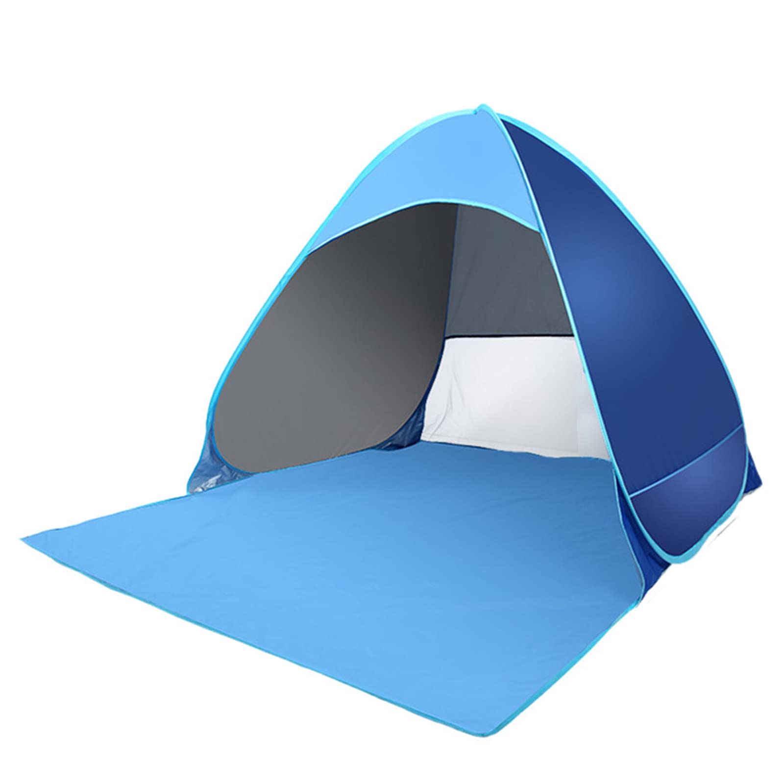 Waterproof Beach Tent Sun Shelter - Portable Instant Sun Shade with Carrying Bag, Windproof & UV Protection for Fishing, Hiking, Camping | Perfect for Family Beach Days, Outdoor Adventures & Picnics