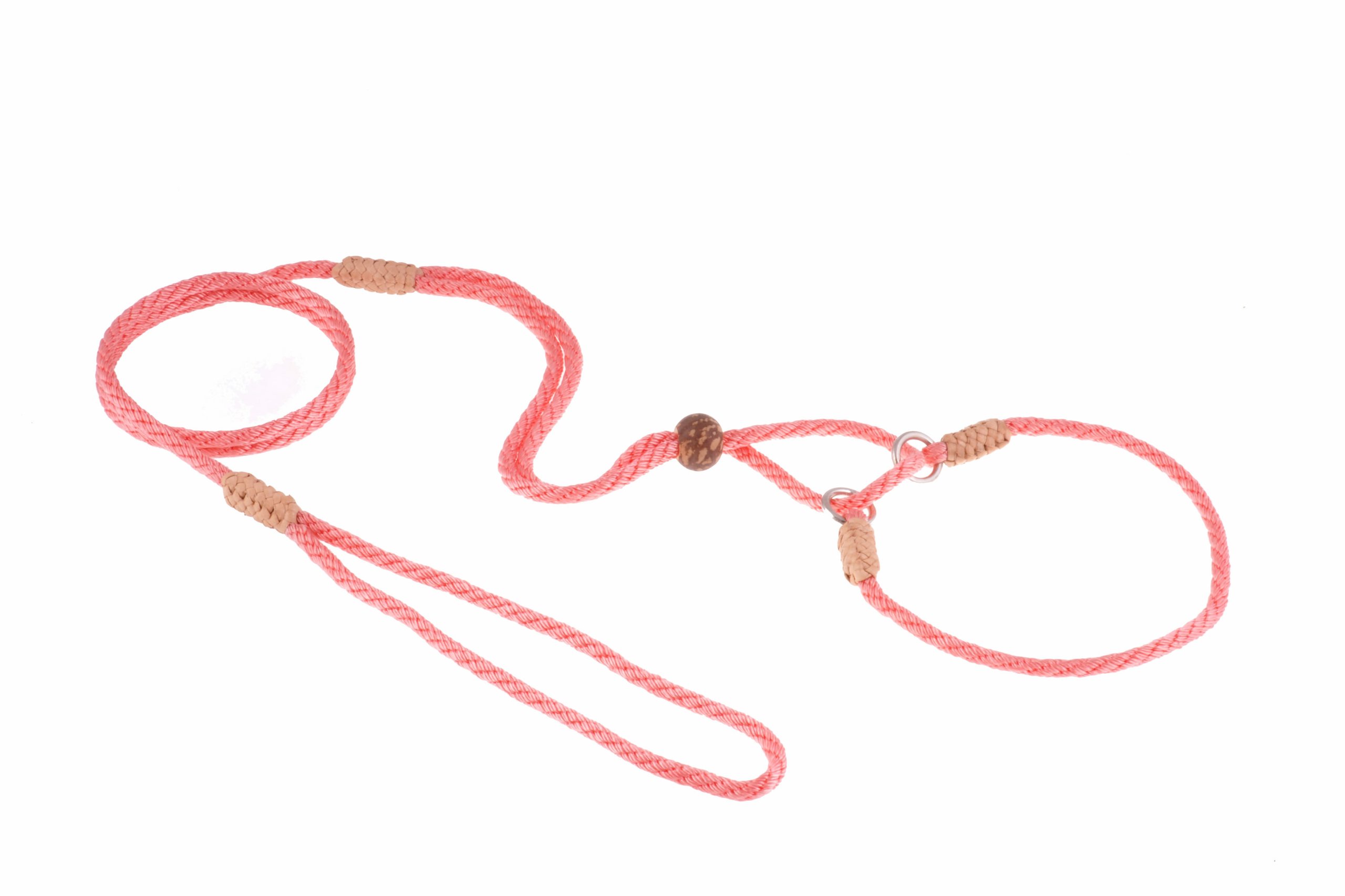 Premium Martingale Dog Leash with Adjustable Collar - Soft Nylon Training Leash for Small & Medium Dogs - Includes Tagua Bead Stopper - Ideal for Walking, Training & Outdoor Adventures - Perfect for Daily Walks, Park Visits & Obedience Classes