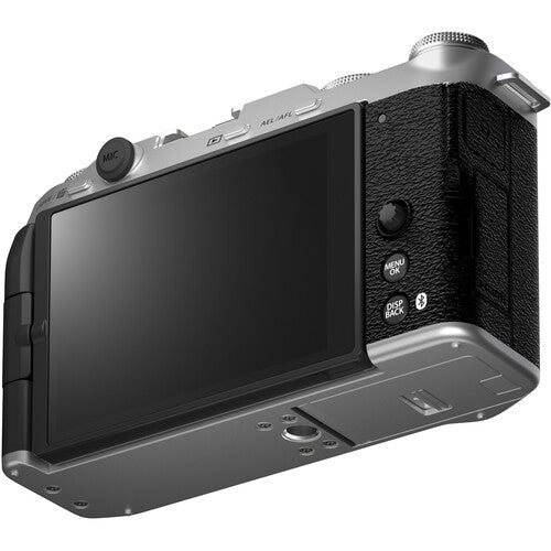 FUJIFILM X-M5 Mirrorless Digital Camera with XC 15-45mm f/3.5-5.6 OIS Lens Kit (Silver) - Compact & Lightweight for Travel, Vlogging & Street Photography