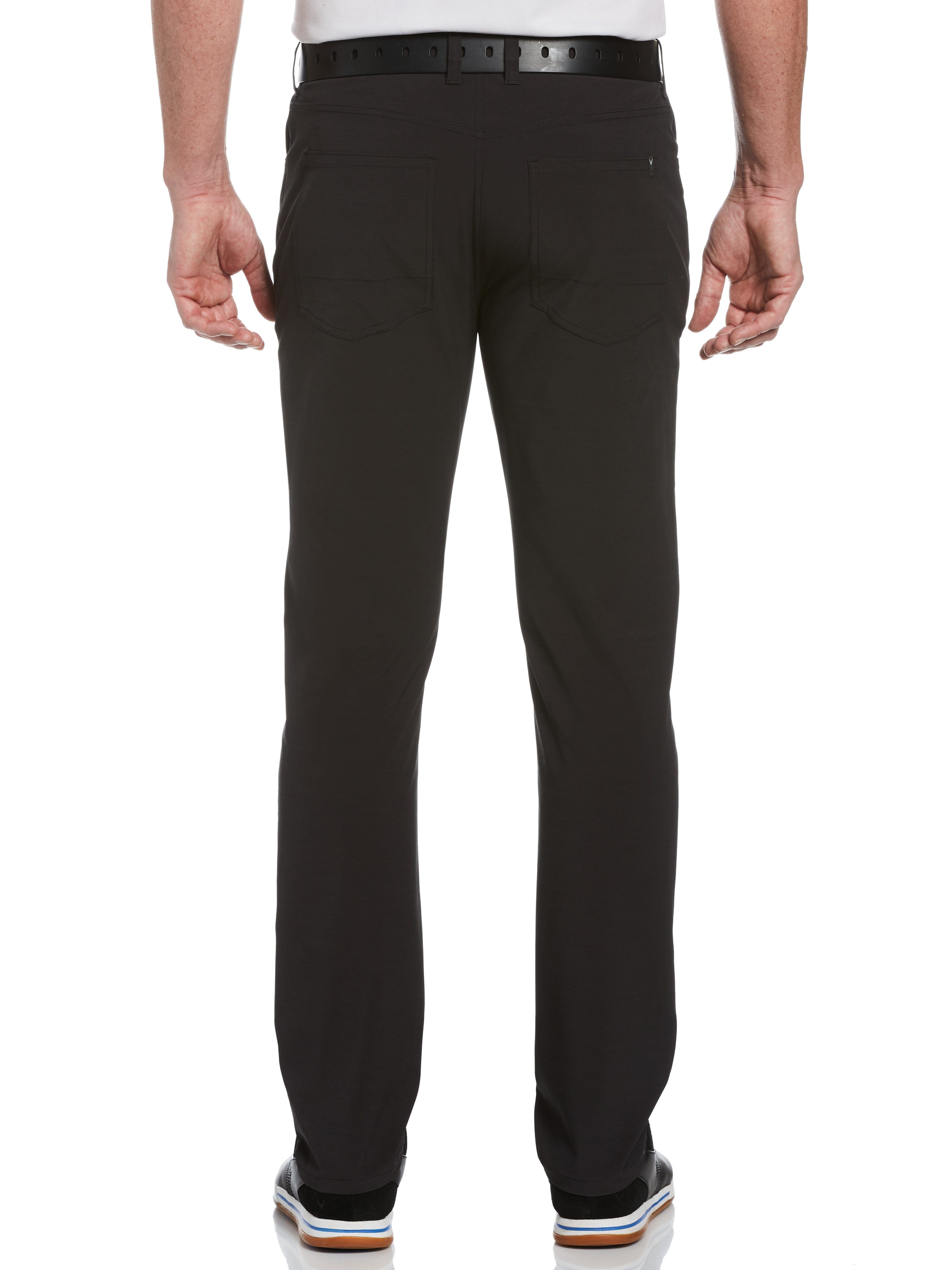 Men's Casual Pants with 5-Pocket Design - Comfortable Stretch Denim Trousers for Everyday Wear, Work & Outdoor Activities