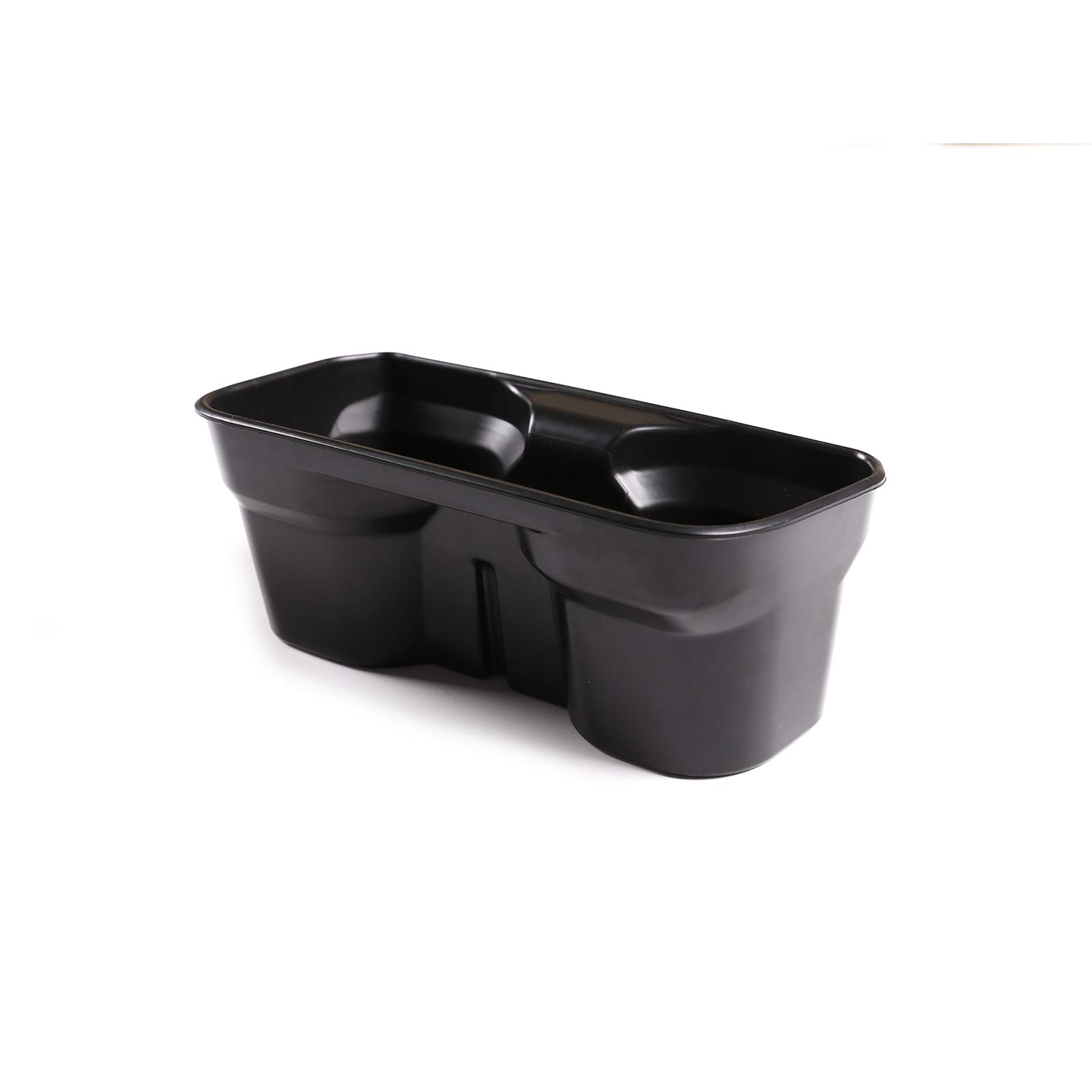 LLKUANG Armrest Storage Box with Cup Holder for Toyota Tacoma 2016-2020 - Center Console Organizer for Phone, Cards & Accessories - Black Car Interior Upgrade (Perfect for Road Trips & Daily Commute)
