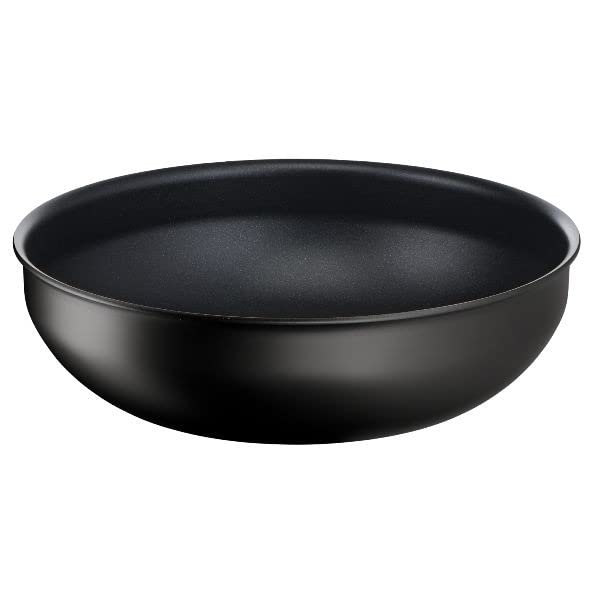 TEFAL L3971902 Ingenio Eco Resist Wok Pan 28 cm - Nonstick, Induction Compatible, Made in France - Perfect for Stir-Frying, Sautéing & Asian Cooking