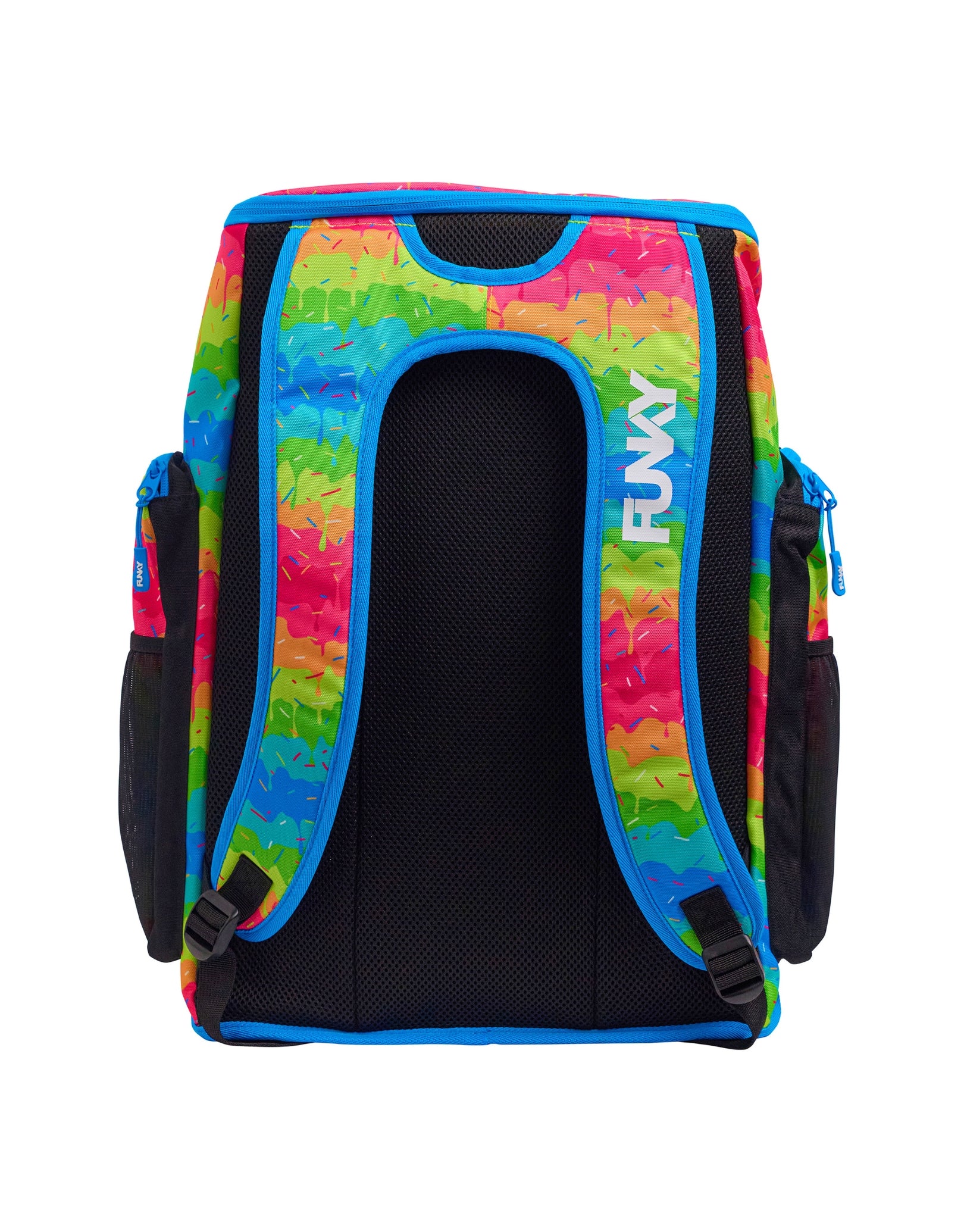 Melting Mayhem Space Case 40L Backpack - Limited Edition Waterproof Travel Backpack for Hiking, Camping & Outdoor Adventures