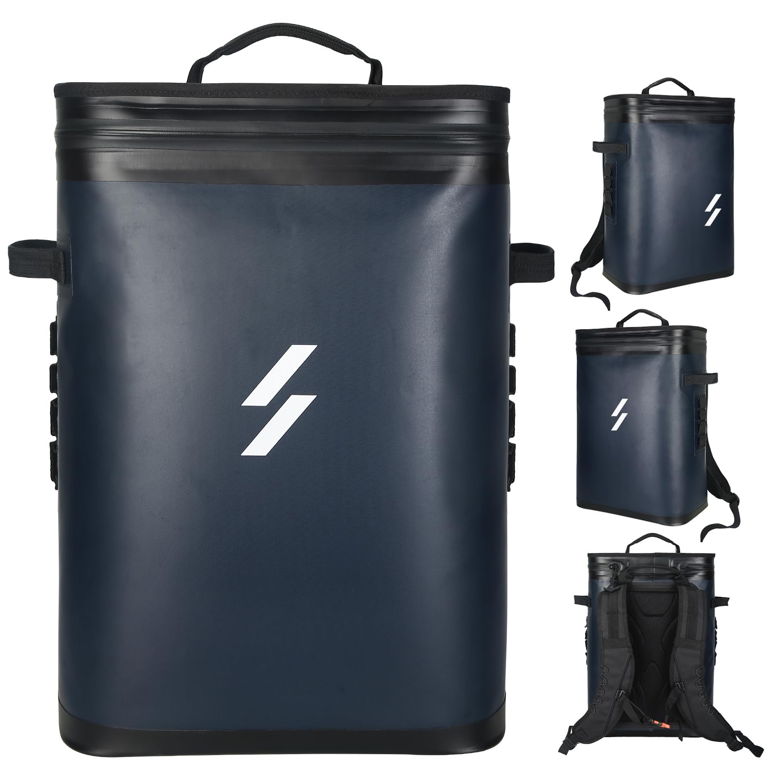 CbRSPORTS Insulated Cooler Backpack - Leak-Proof & Waterproof Soft-Sided Cooler Bag for Men & Women - Perfect for Camping, Hiking, Fishing & Beach Outings