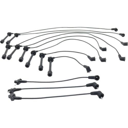 High-Performance Spark Plug Wires Set of 8 - Compatible with Lexus LS400 & SC400 (1992-1997 Models) - Improves Engine Performance & Fuel Efficiency for Smooth Driving