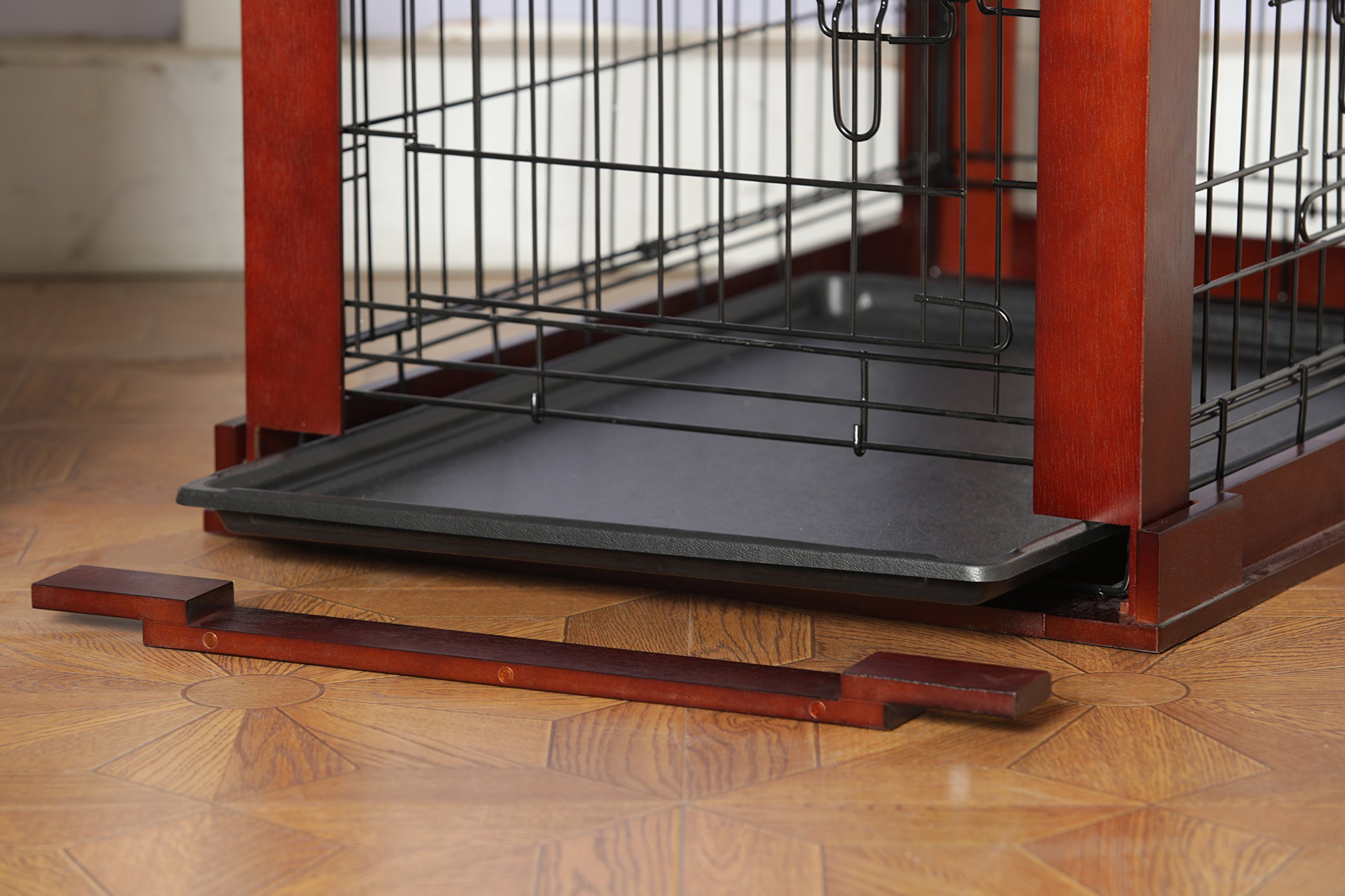 Merry Products Large Pet Cage with Removable Crate Cover - Durable Dog Kennel for Home, Travel & Vet Visits | Indoor & Outdoor Use