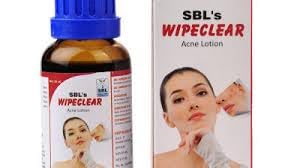 SBL's Wipe Clear Acne Treatment Lotion - 30ml (Pack of 3) | Oil-Free, Gentle Formula for Clear Skin | Perfect for Teen & Adult Acne, Blemish Control, and Daily Skincare Routine