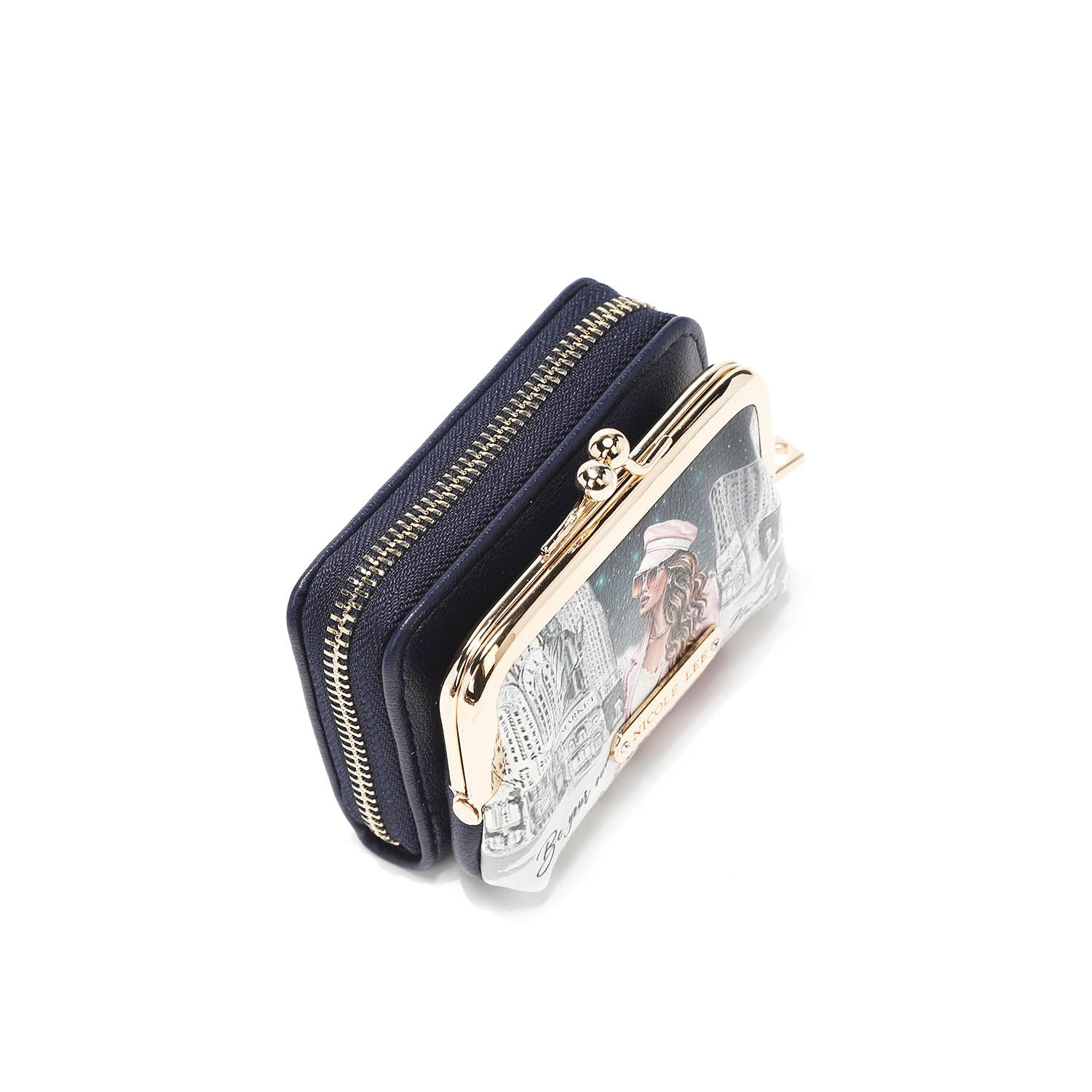 MANUELA Mini Wallet for Women - Slim RFID Blocking Credit Card Holder - Perfect for Travel, Shopping & Everyday Use