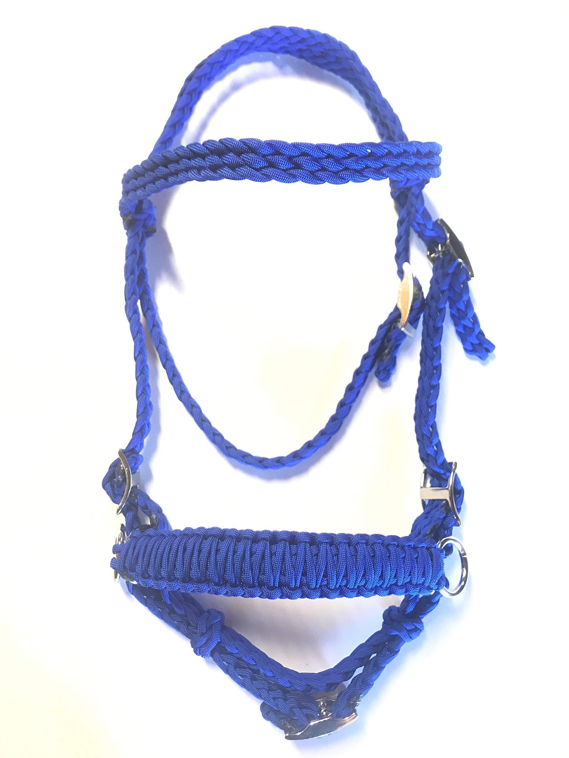 Bitless Bridle Hackamore - Side Pull Horse Tack for Gentle Riding