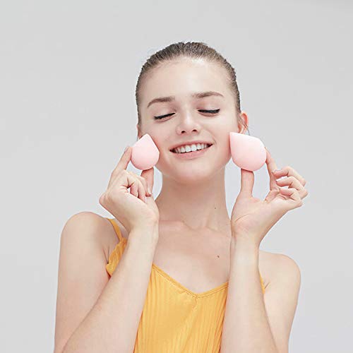 Latex-Free Makeup Blender Sponge - AirSponge Beauty Blender for Buildable Coverage | Natural Blending, Contouring & Stippling for All Makeup Formulas | Perfect for Foundation, Concealer & Cream Products [PINK]