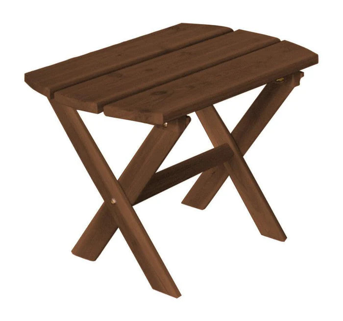Regallion Folding End Table & Coffee Table - Portable Side Table for Small Spaces, Outdoor, Camping & Home Decor - Lightweight & Space-Saving Design