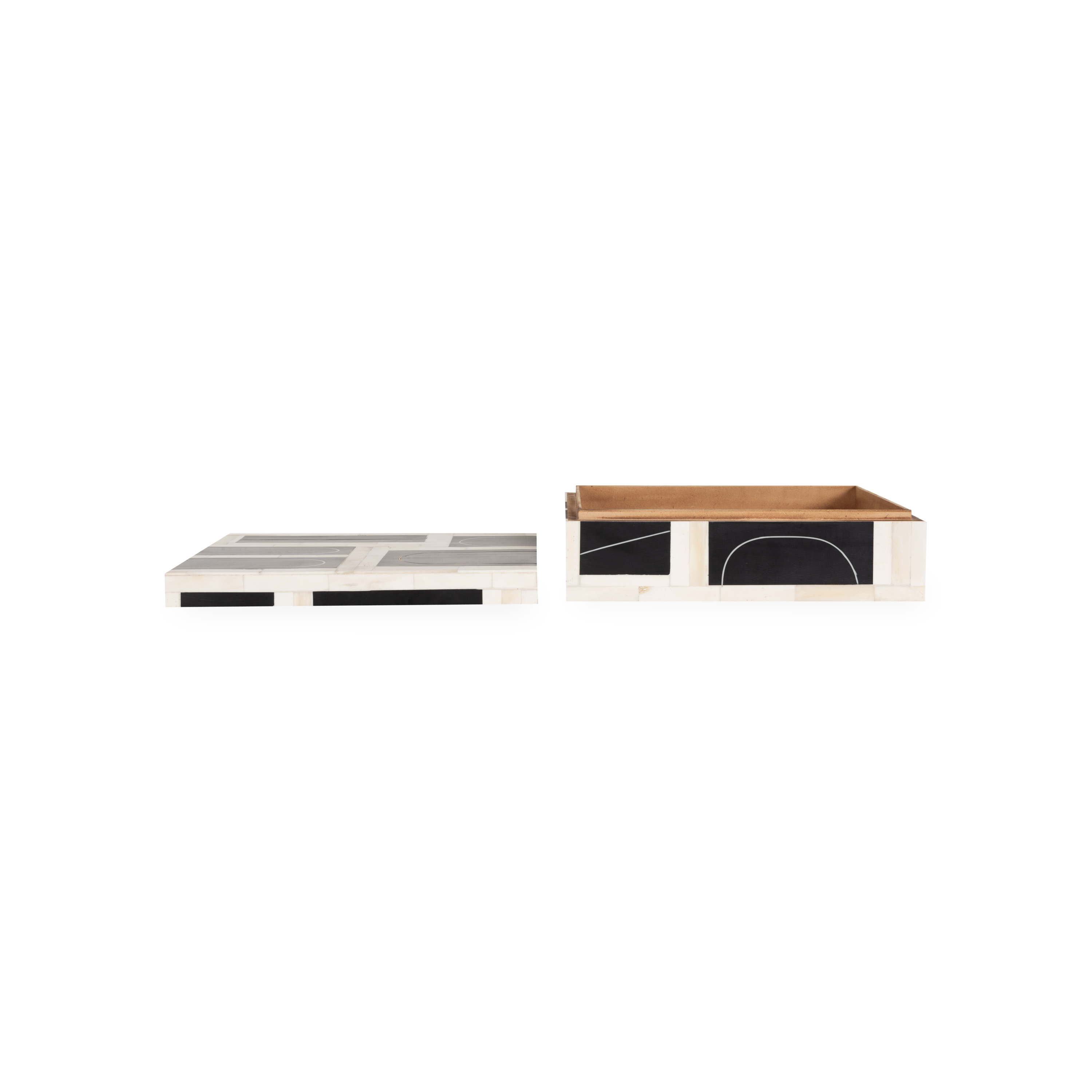 Abstract Loop Box - Modern Geometric Storage Solution for Home & Office Organization | Perfect for Jewelry, Keys, and Small Accessories