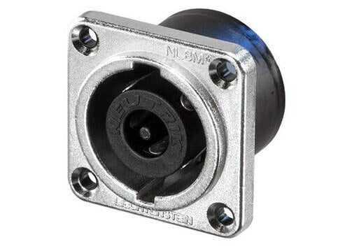 Neutrik NL8MPR 8-Pole SpeakON Chassis Connector - Professional Audio Equipment for Studio, Stage & Live Sound Systems