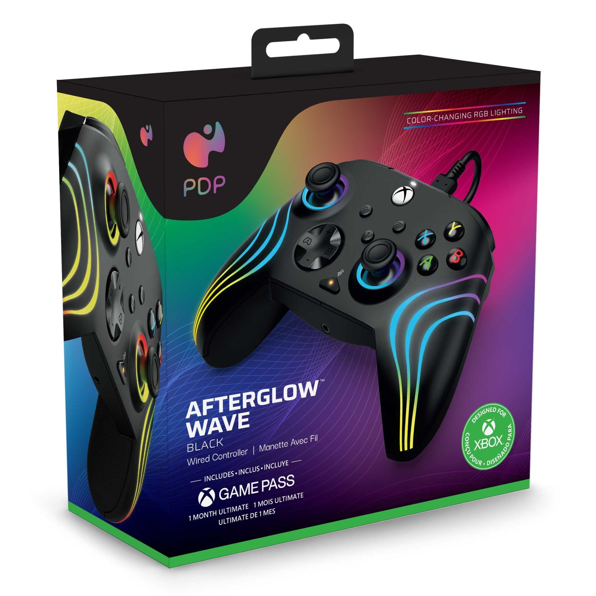 Afterglow Wave Wired Gaming Controller for Xbox Series X|S - Enhanced Precision & Customizable Buttons - Perfect for Competitive Gaming & Long Play Sessions