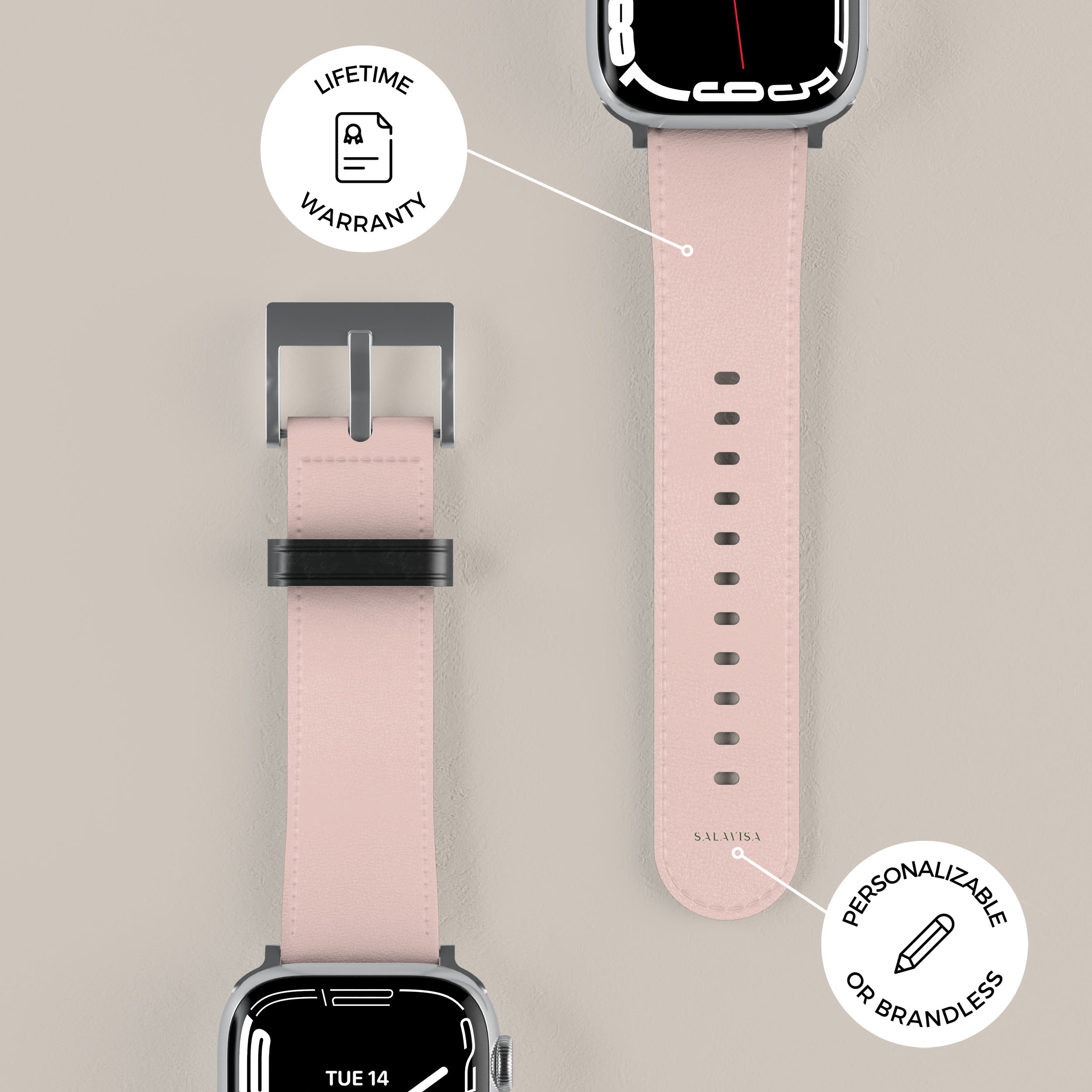 Premium Oyster Club Apple Watch Band - Stainless Steel Bracelet for Apple Watch Series 9/8/7/6/SE - Adjustable Luxury Watch Strap for Men & Women - Perfect for Business, Formal Events & Everyday Wear