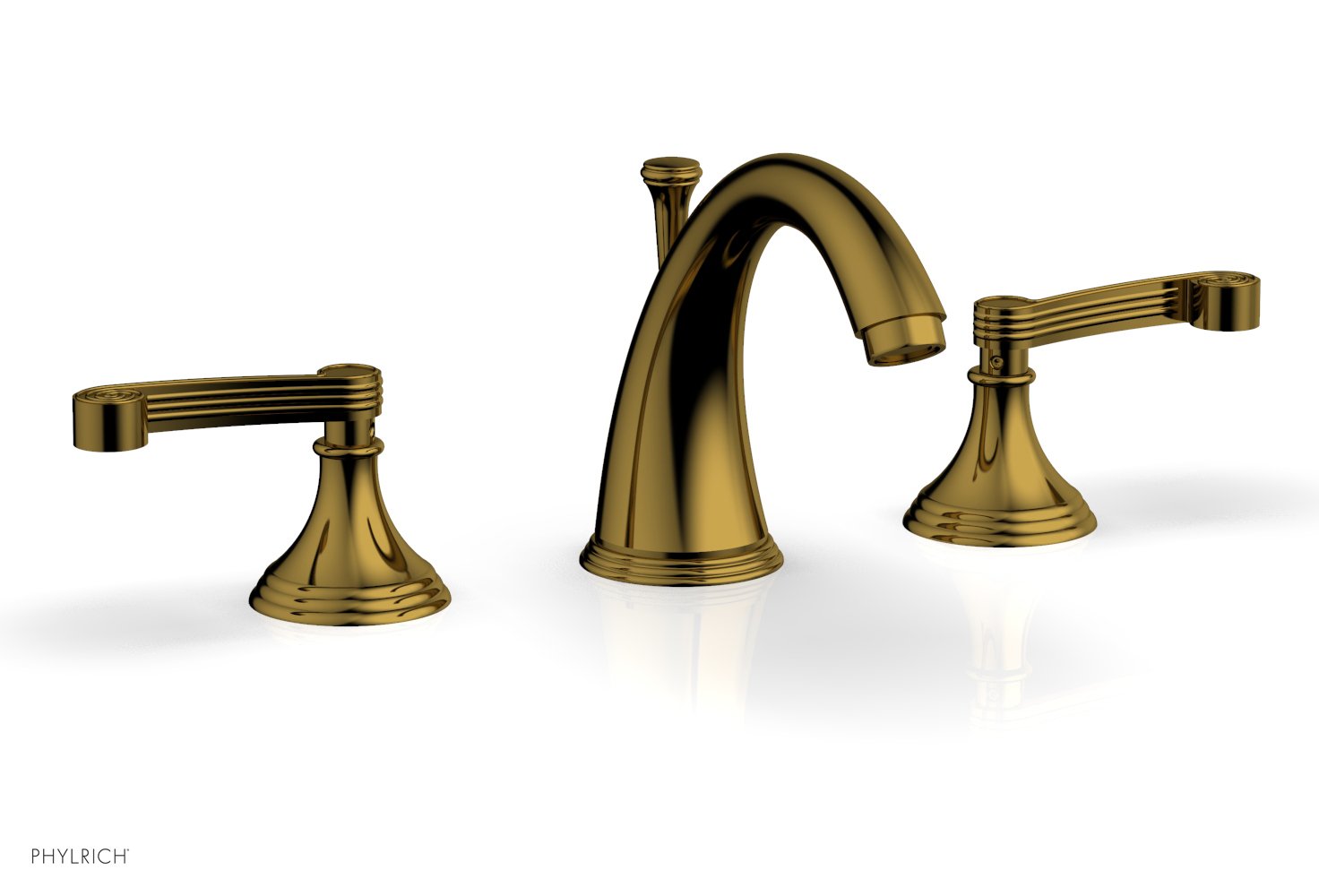 3-Hole Widespread Bathroom Faucet - D206 Brushed Nickel Finish for Sink Vanity, Perfect for Modern Home & Hotel Renovation