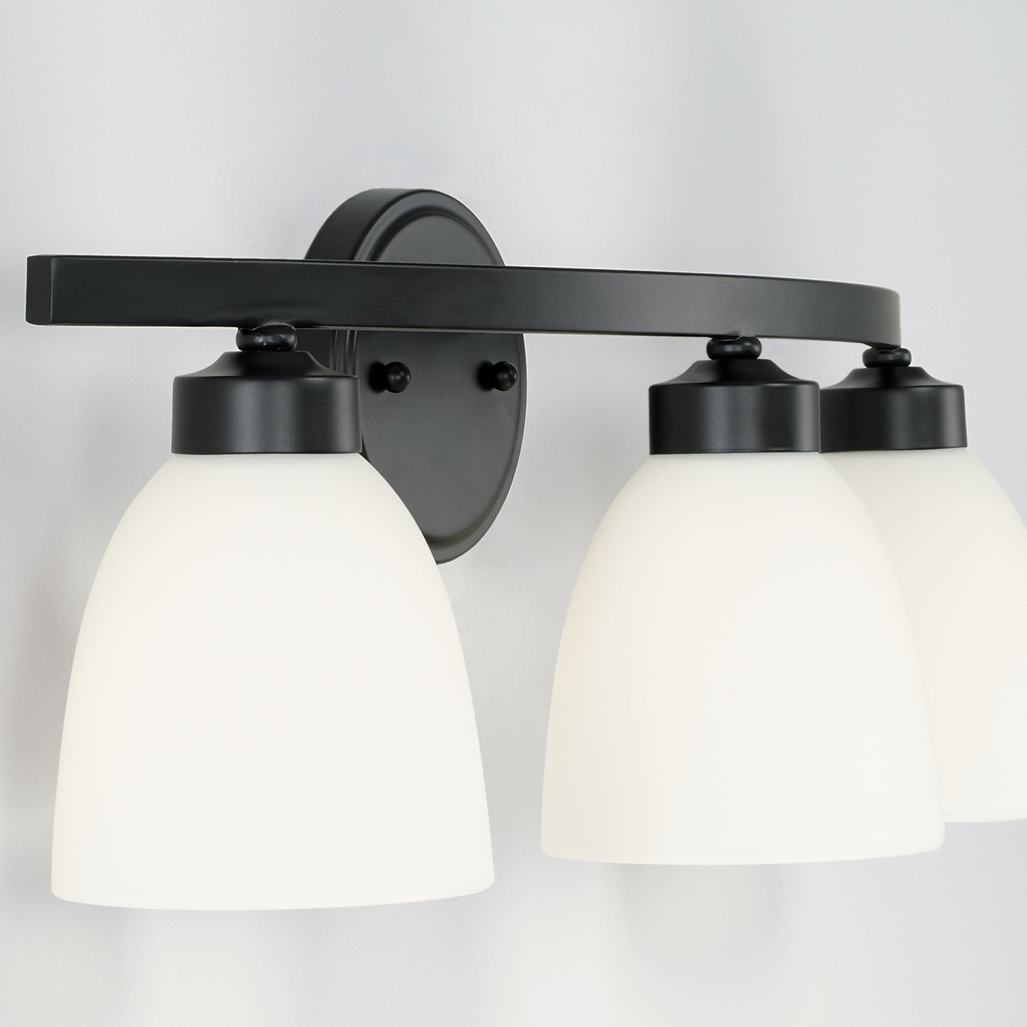 Capital Lighting Three Light Vanity - Modern Bathroom Vanity Lights with Adjustable Arms, Brushed Nickel Finish - Perfect for Bathroom Makeover, Powder Room & Dressing Area Lighting