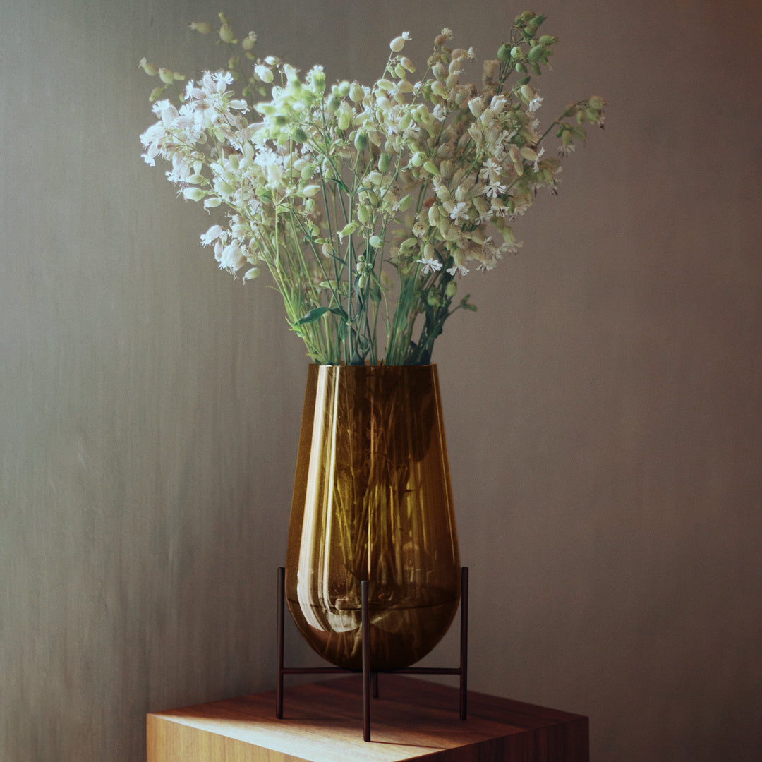 Theresa Arns Echasse Vase - Modern Ceramic Home Decor for Dining Table, Living Room & Office - Perfect for Flowers, Centerpieces & Interior Design