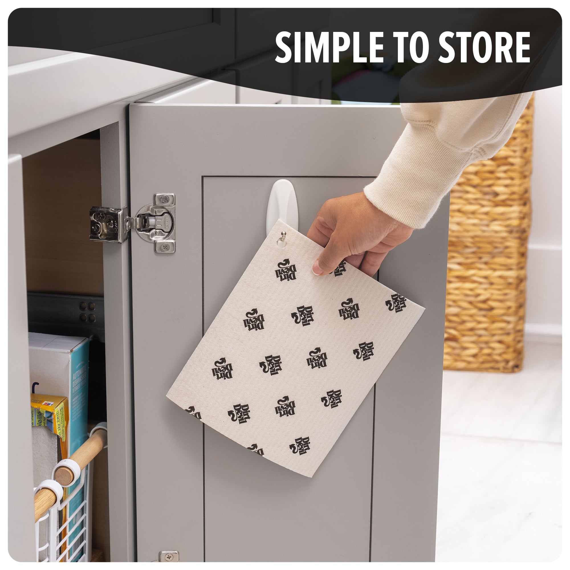 Eco-Friendly Reusable Paper Towels (6 Pack) - Washable & Sustainable Kitchen Towels for Cleaning, Spills & Everyday Use
