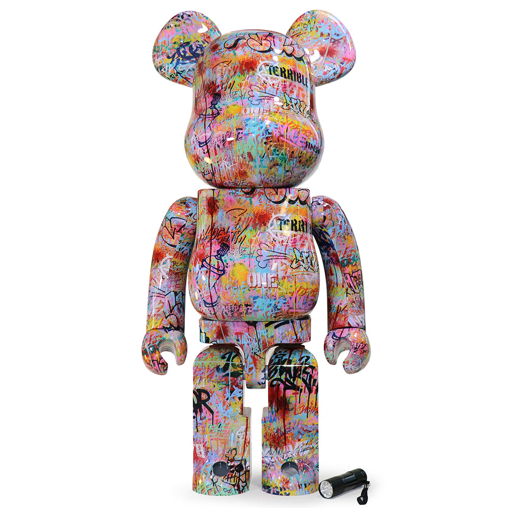 1000% Bearbrick Knave by Yuck PLAYER - Limited Edition Designer Collectible Toy for Display & Investment | Perfect for Home Decor, Office Display, and Toy Collections