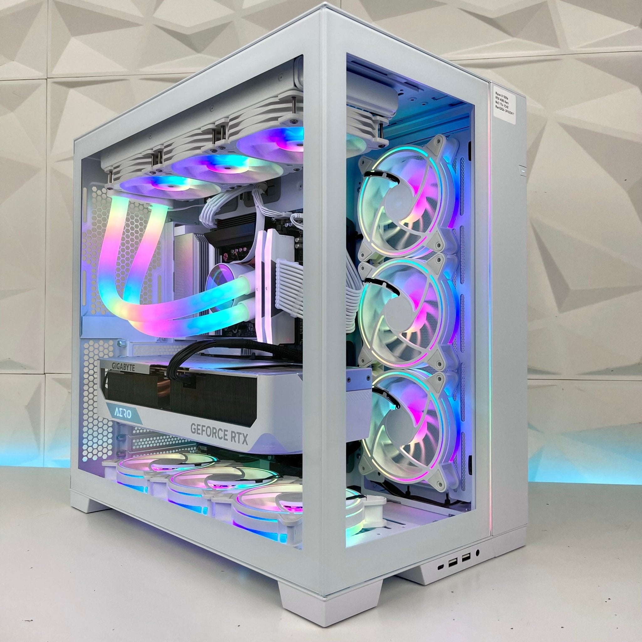 Ultimate Gaming PC - AMD AM5 Processor with RTX 4060/4060 Ti/4070/5070/5070 Ti/5080 or AMD 9070/9070 XT Graphics - Everest High Performance Desktop Computer for 4K Gaming, Streaming & VR
