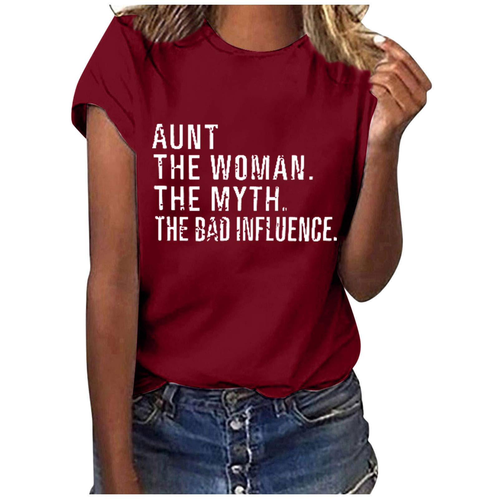 UOKNICE Women's Plus Size Short Sleeve Printed T-Shirts - Boho Summer Casual Trendy Tops & Fashion Blouses for Everyday Wear, Beach Outings, and Weekend Brunch