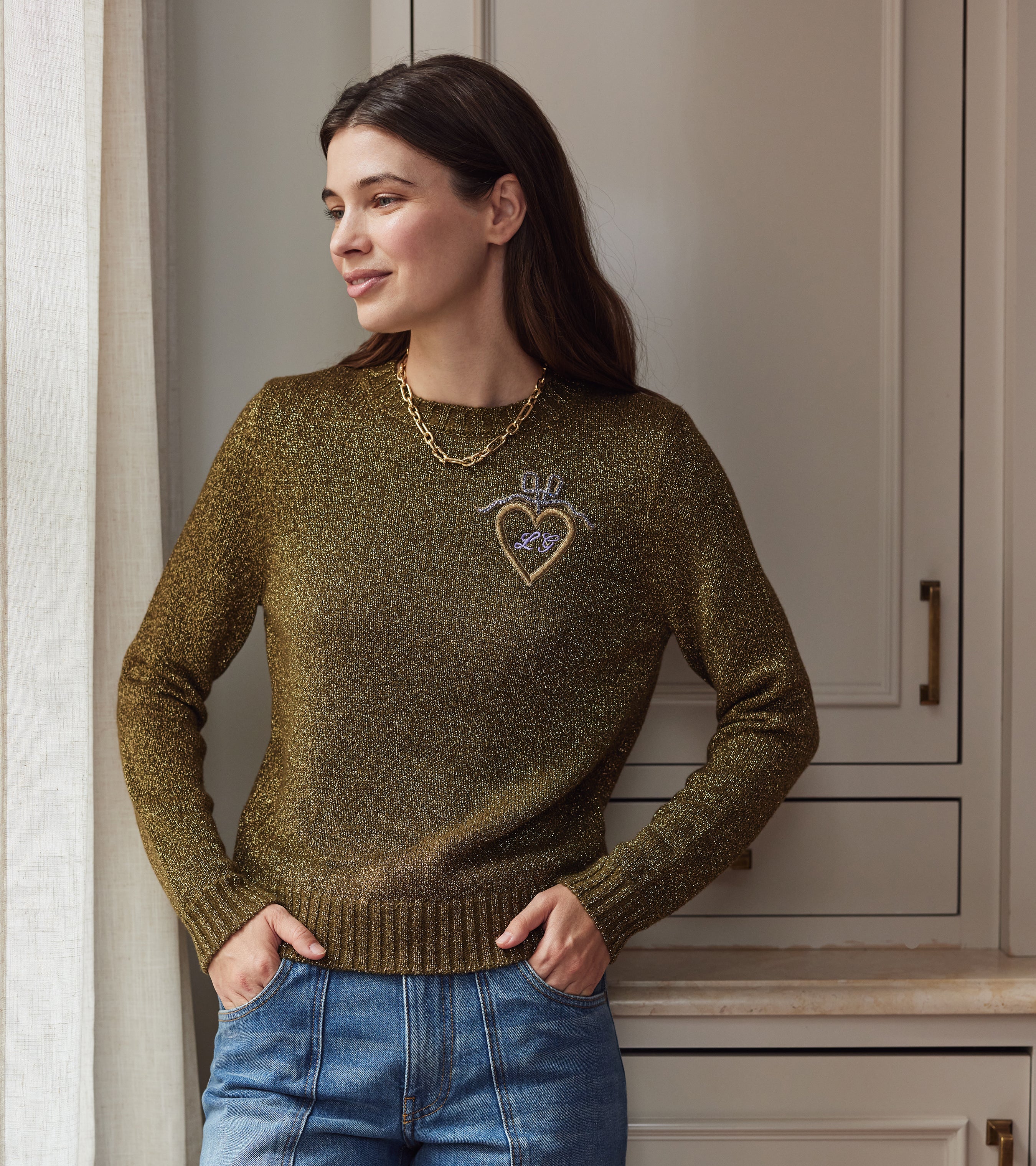 Sparkle Petite Crew Neck T-Shirt for Women - Soft & Comfortable Casual Top for Everyday Wear | Perfect for Layering, Outings, and Relaxing at Home