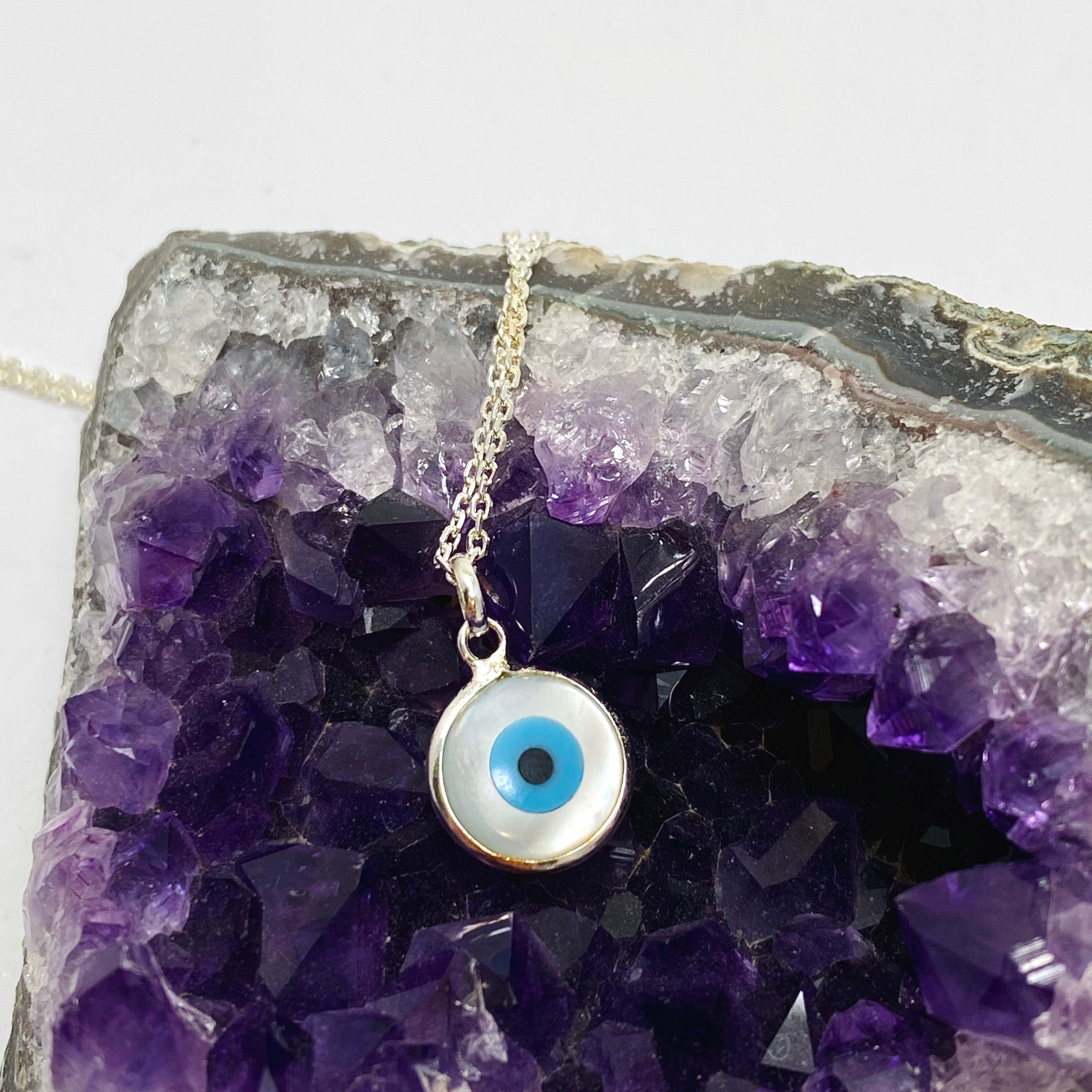 925 Sterling Silver Eye of Horus Pendant Necklace - Egyptian Protection Amulet Jewelry for Women & Men - Perfect for Spiritual Healing, Meditation & Gift Giving