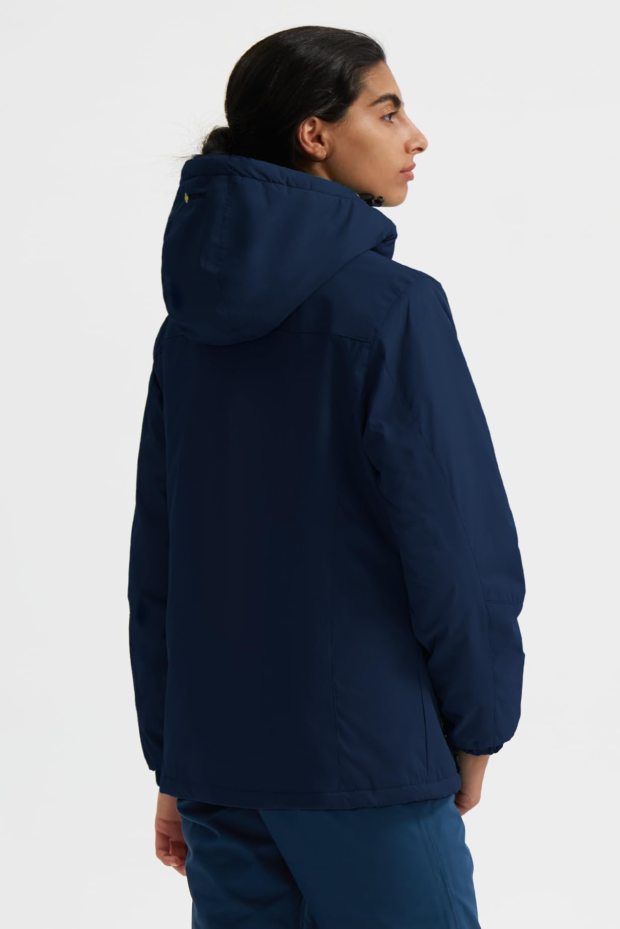 GEMYSE Women's Waterproof Ski Jacket - Windproof Winter Coat with Hood for Snowboarding, Hiking & Outdoor Activities