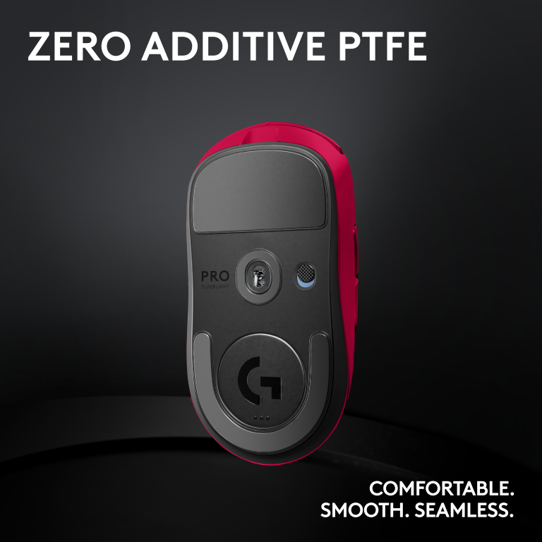 Logitech G Pro X Superlight 2 Wireless Gaming Mouse - Ultra Lightweight 63g, Hero 25K Sensor, Magenta - Perfect for FPS, MOBA & Esports Gaming