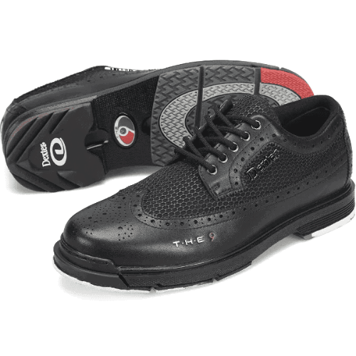 Dexter Men's THE 9 WT Black Bowling Shoes - Professional Comfort for League Play & Tournament Bowling