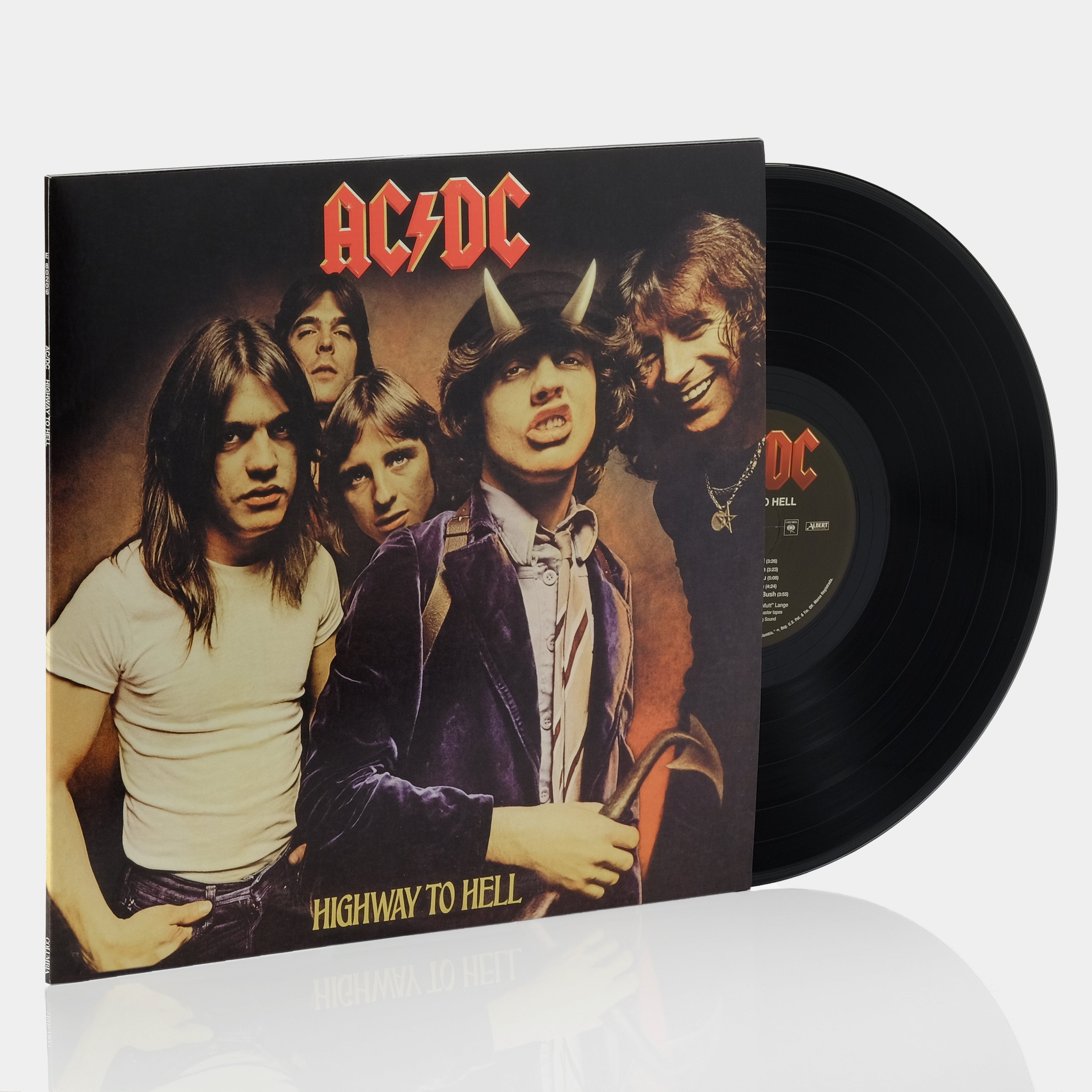 AC/DC Highway To Hell LP Vinyl Record - Classic Rock Album for Collectors & Music Lovers - Perfect for Home Listening, Gifts & Vinyl Collections