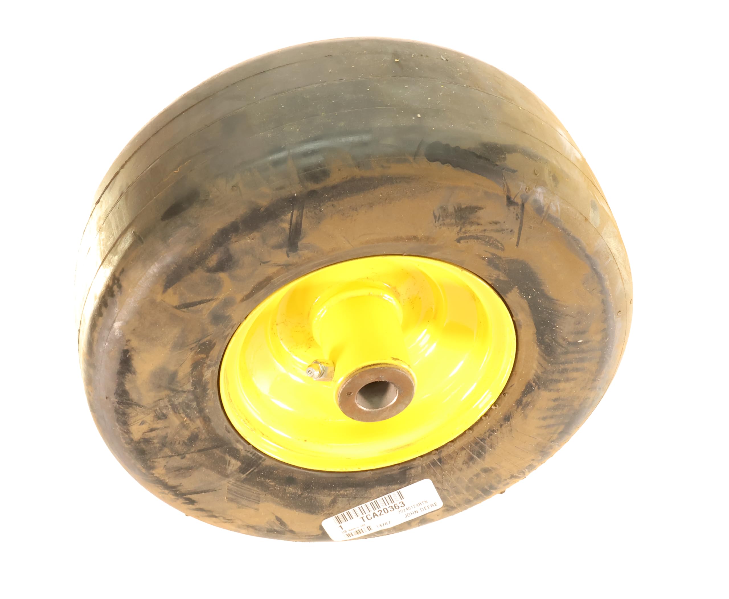 John Deere TCA20363 Original Equipment Replacement Wheel - Durable Tractor & Lawn Mower Parts for Farming & Landscaping