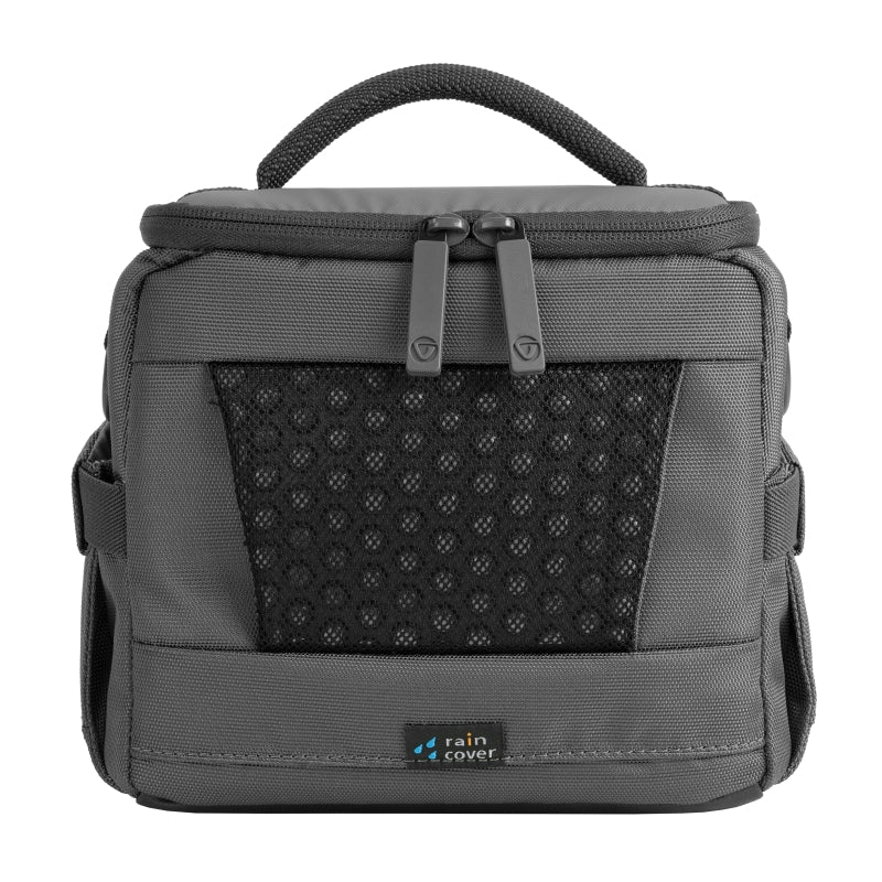 VEO 15M Gray Camera Shoulder Bag - Durable DSLR/SLR Camera Case with Adjustable Strap for Photographers, Travel & Outdoor Shooting