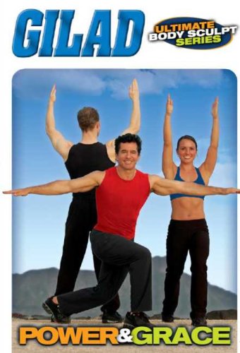 Gilad: Ultimate Body Sculpt DVD Series - Power and Grace Workout for Home Fitness & Toning | Perfect for Women & Men