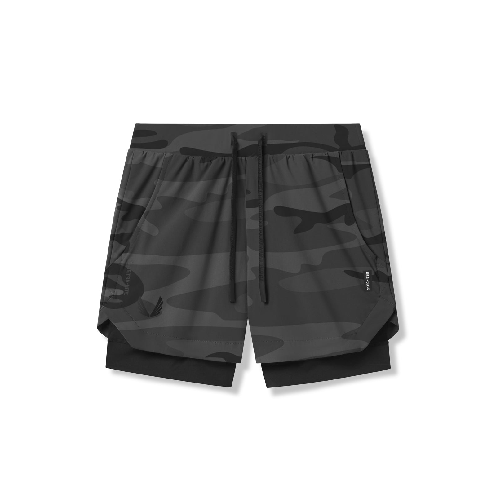 ASRV Tetra Lite Wings Short 5 Lined - Lightweight Running Shorts for Men with Built-in Liner - Perfect for Gym Workouts, Jogging & Outdoor Activities