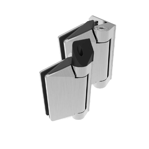 **Polaris Soft Close Glass Pool Fence Hinges - 1 Pair (125 GLASS TO WALL) - Durable & Quiet Hinges for Secure Pool Fencing | Perfect for Residential & Commercial Pool Safety Barriers**
